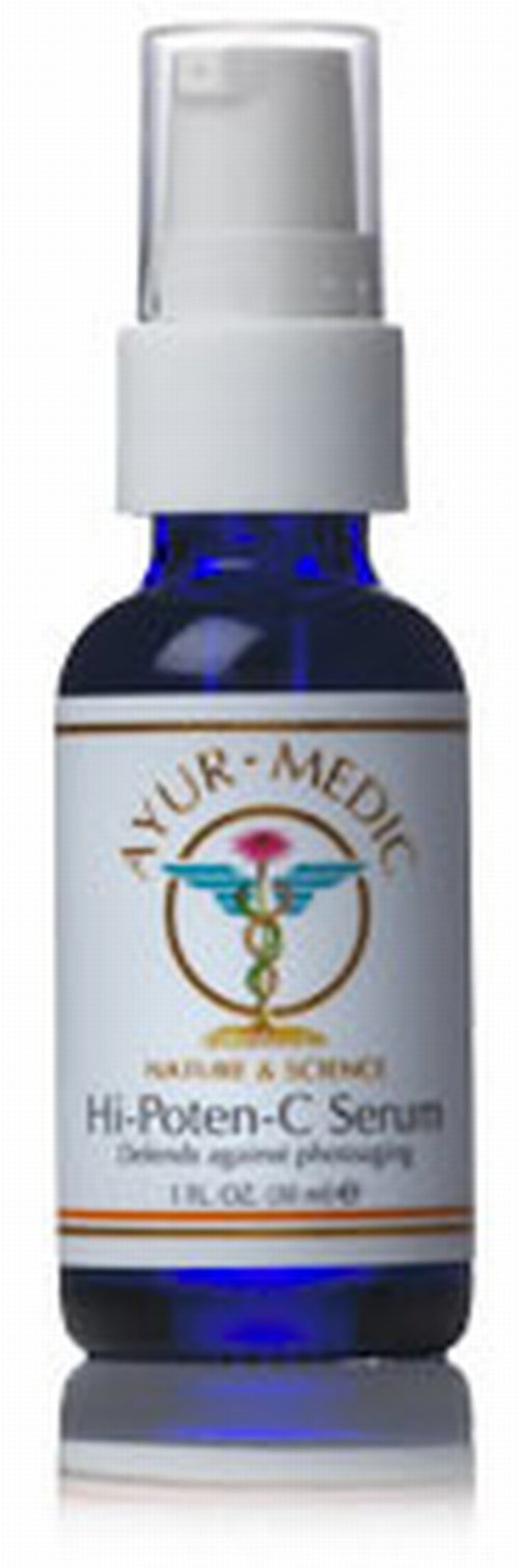 Ayur Medic Hi-Poten-C Serum - Vitamin C Face Serum, With 10% BV-OSC Stable Vitamin C, Vitamin E, Neossance Squalane, and Antioxi