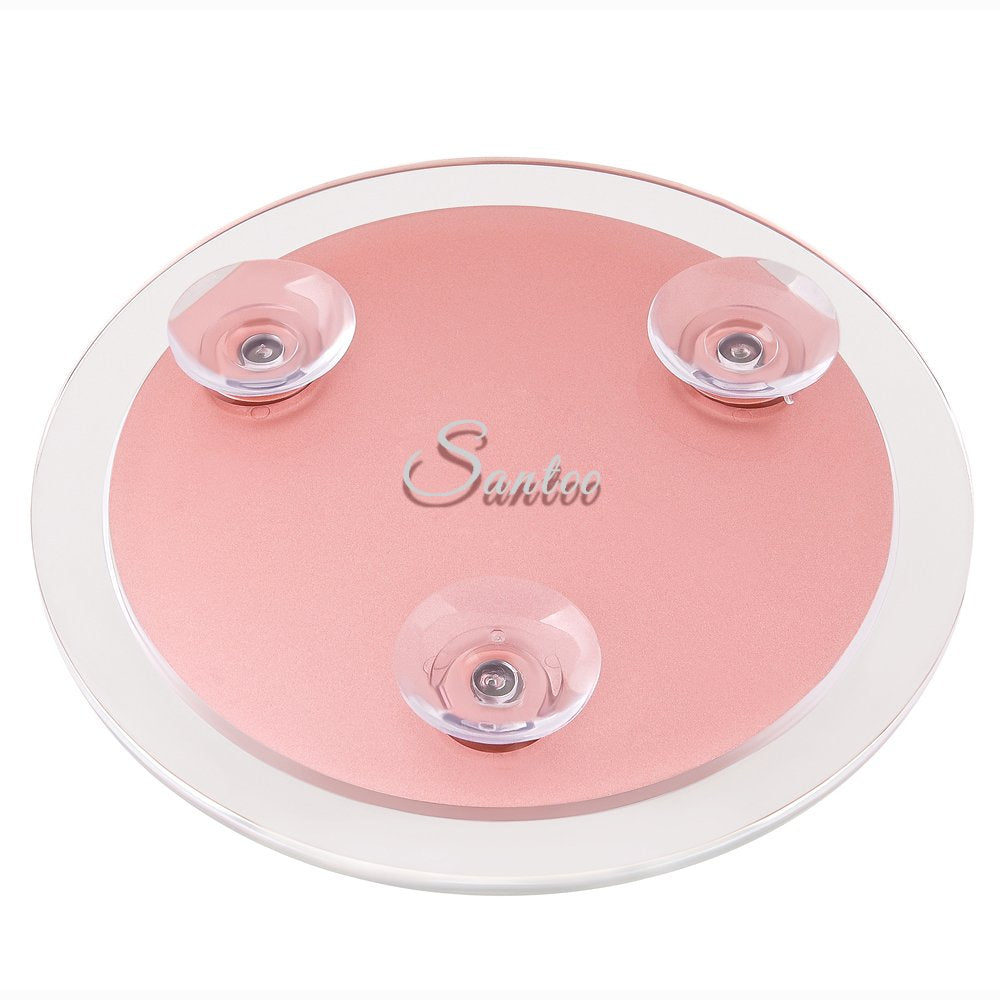 Santoo 10X Magnifying Mirror With 3 Mounting Suction Cups Use For Precise Makeup - Eyebrows/Tweezing - Blackhead/Blemish Removal