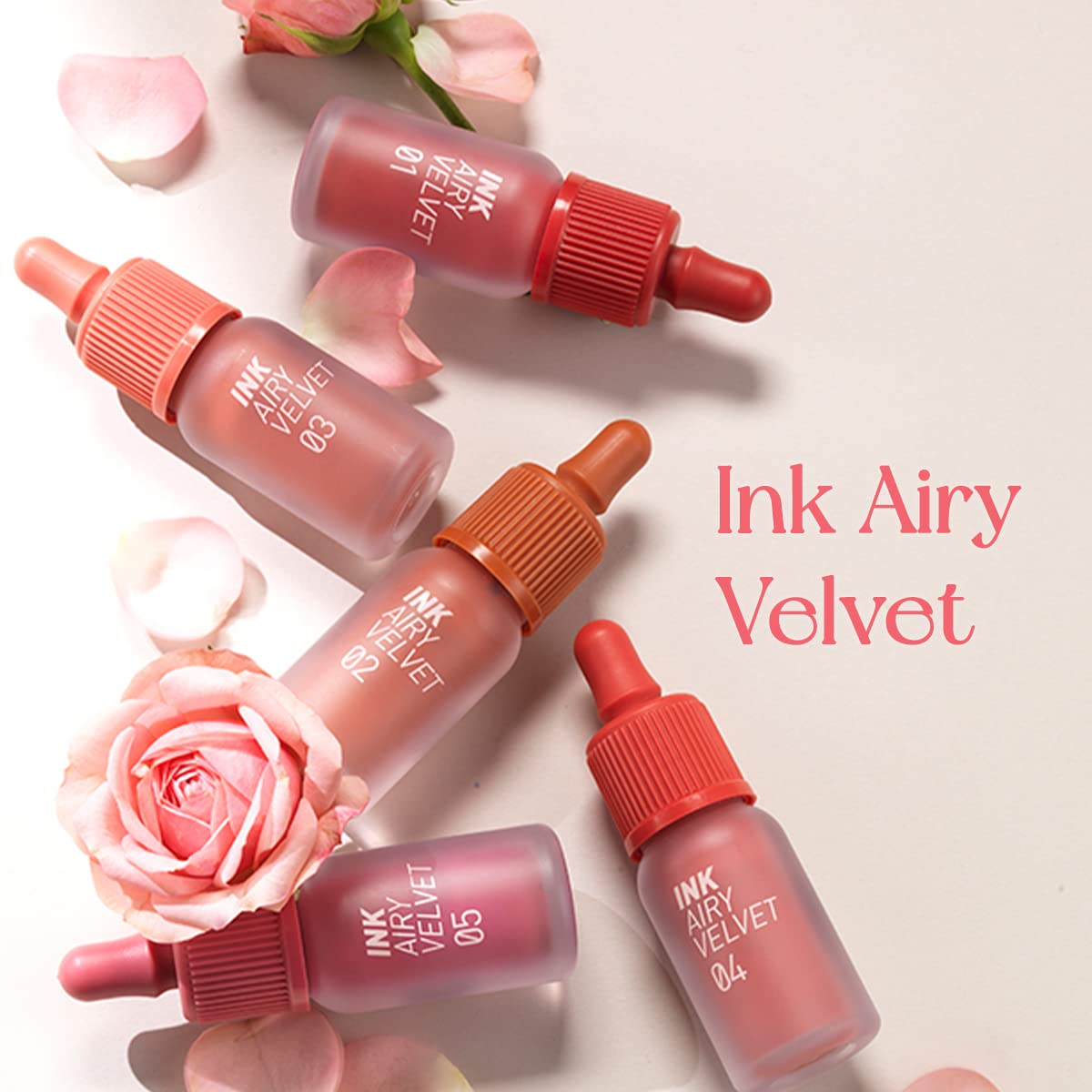 Peripera Ink Airy Velvet Lip Tint  High-Pigmentation, Lightweight, Soft, Moisturizing, Not Animal Tested  (025 ZAZZY PEAcH)