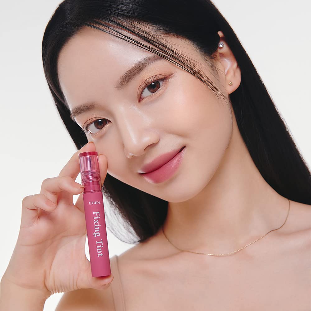 Etude Fixing Tint #11 Rose Blending (23Ad) | Long Lasting High Pigmented Liquid Lipstick | Waterproof Lightweight Matte Finish L