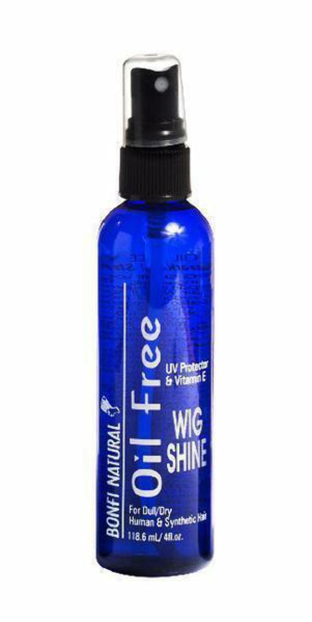 Bonfi Natural Oil Free Wig Shine 2Oz Trial Pump - Box Of Four Items