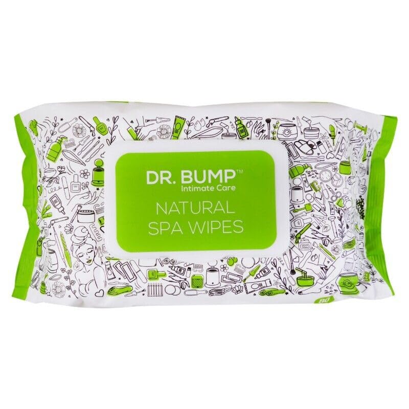 Dr. Bump Intimate Care Natural Spa Wipes With Tea Tree And Manuka Honey 80 Pcs