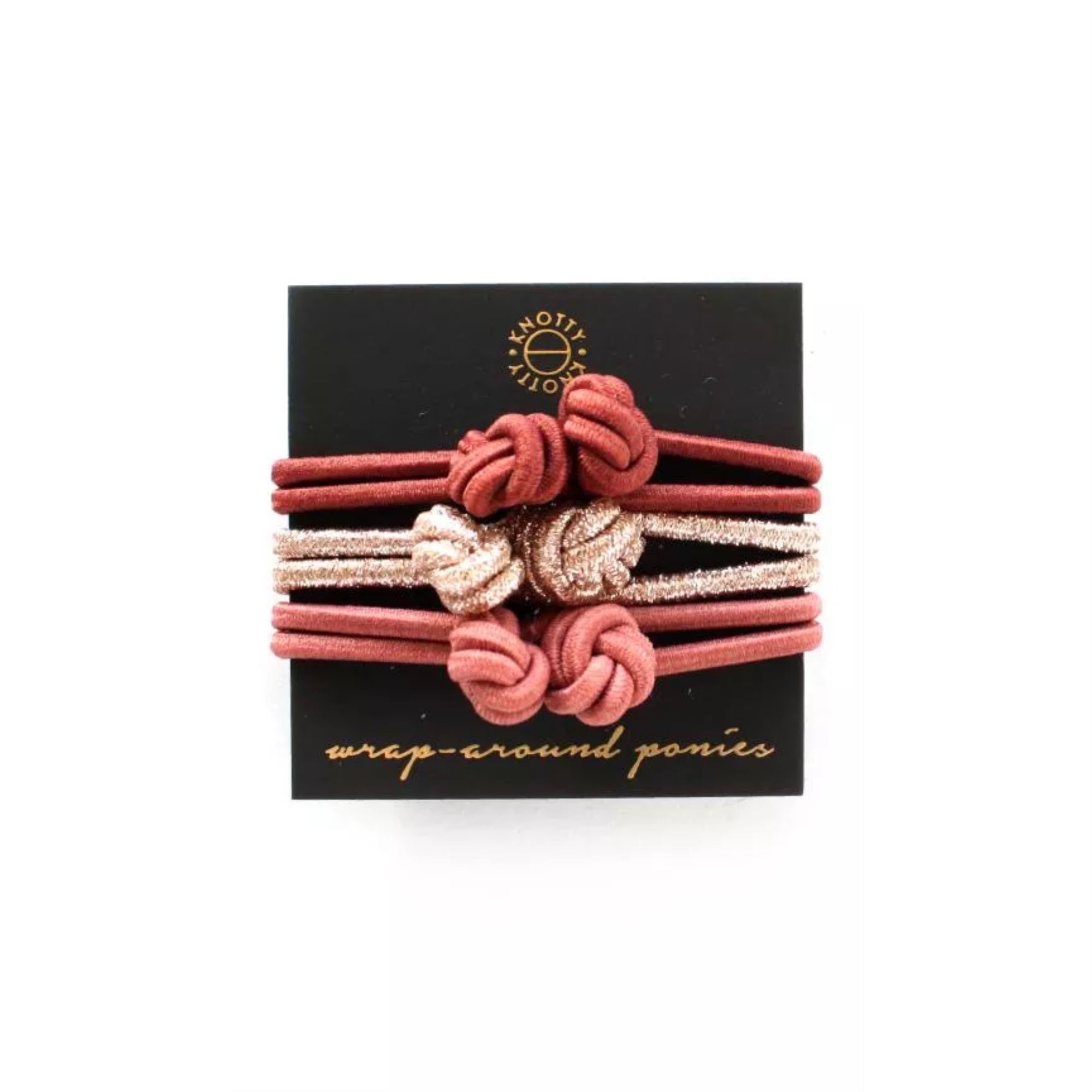 Wraparound Hair Pony Set Of 3