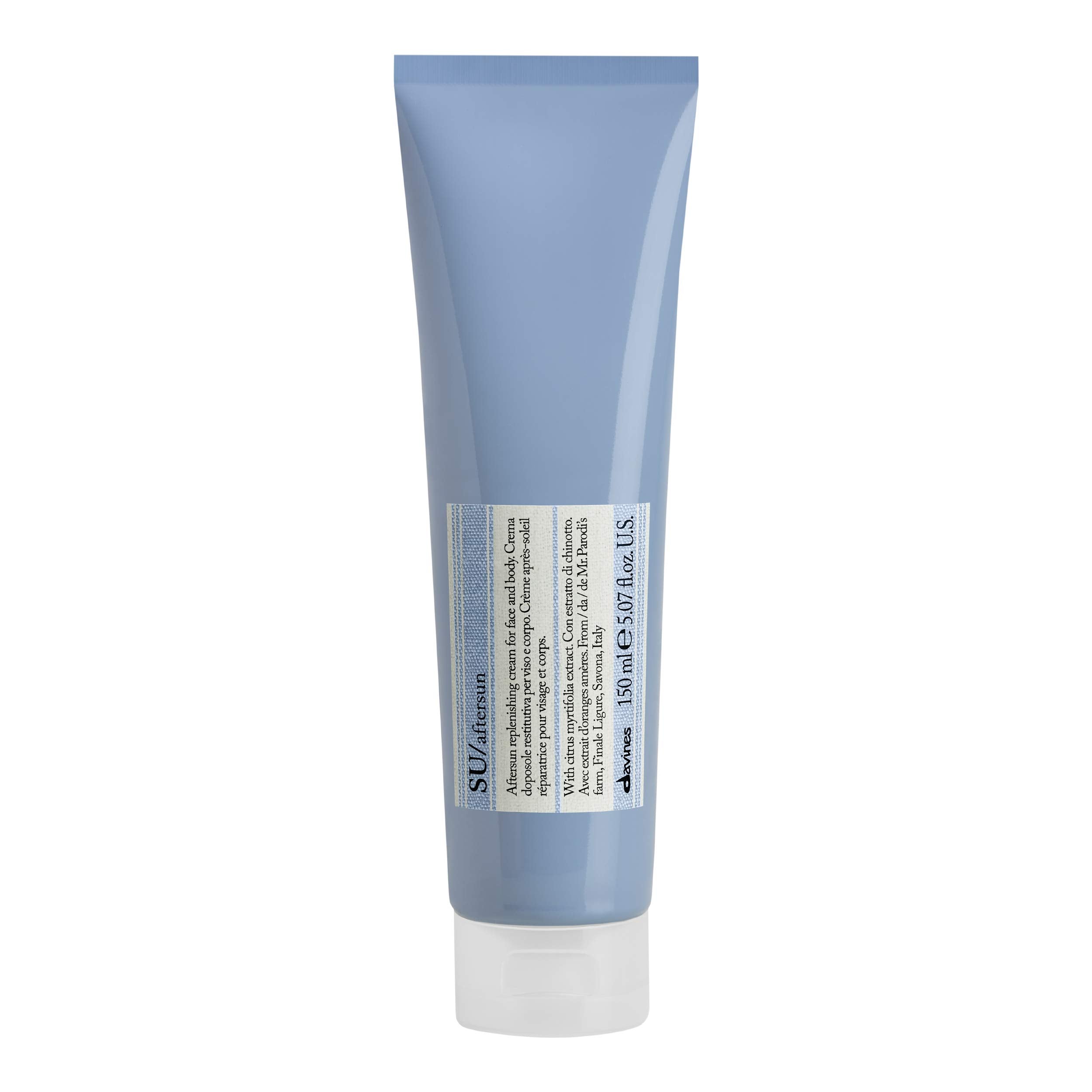 Davines SU Aftersun, Hydrating Skincare Gel To Moisturize, Protect And Smooth Skin, Soothe And Hydrate Reddened Skin After Expos