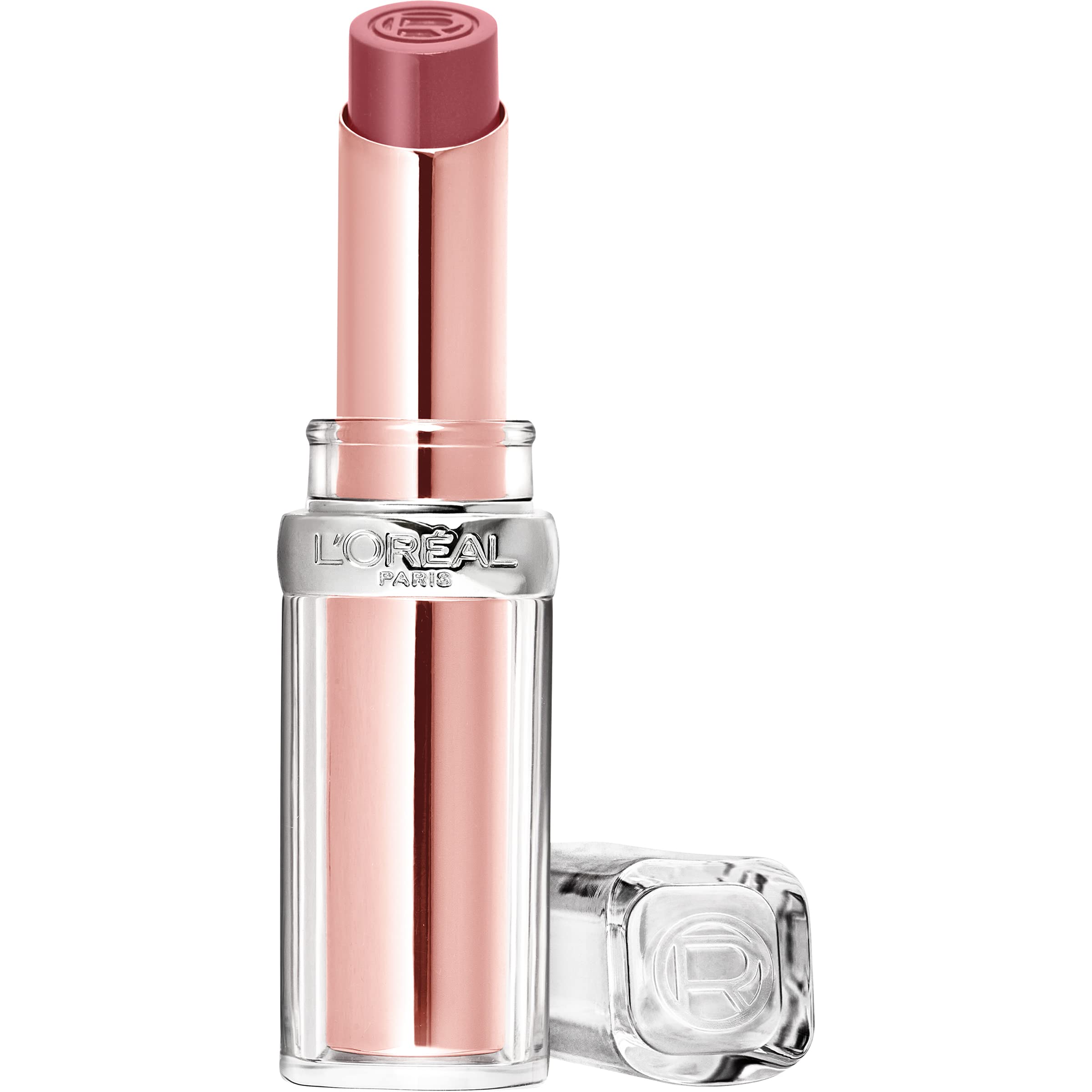 LOreal Paris Glow Paradise Hydrating Balm-in-Lipstick with Pomegranate Extract, Mulberry Bliss, 0.1 Oz