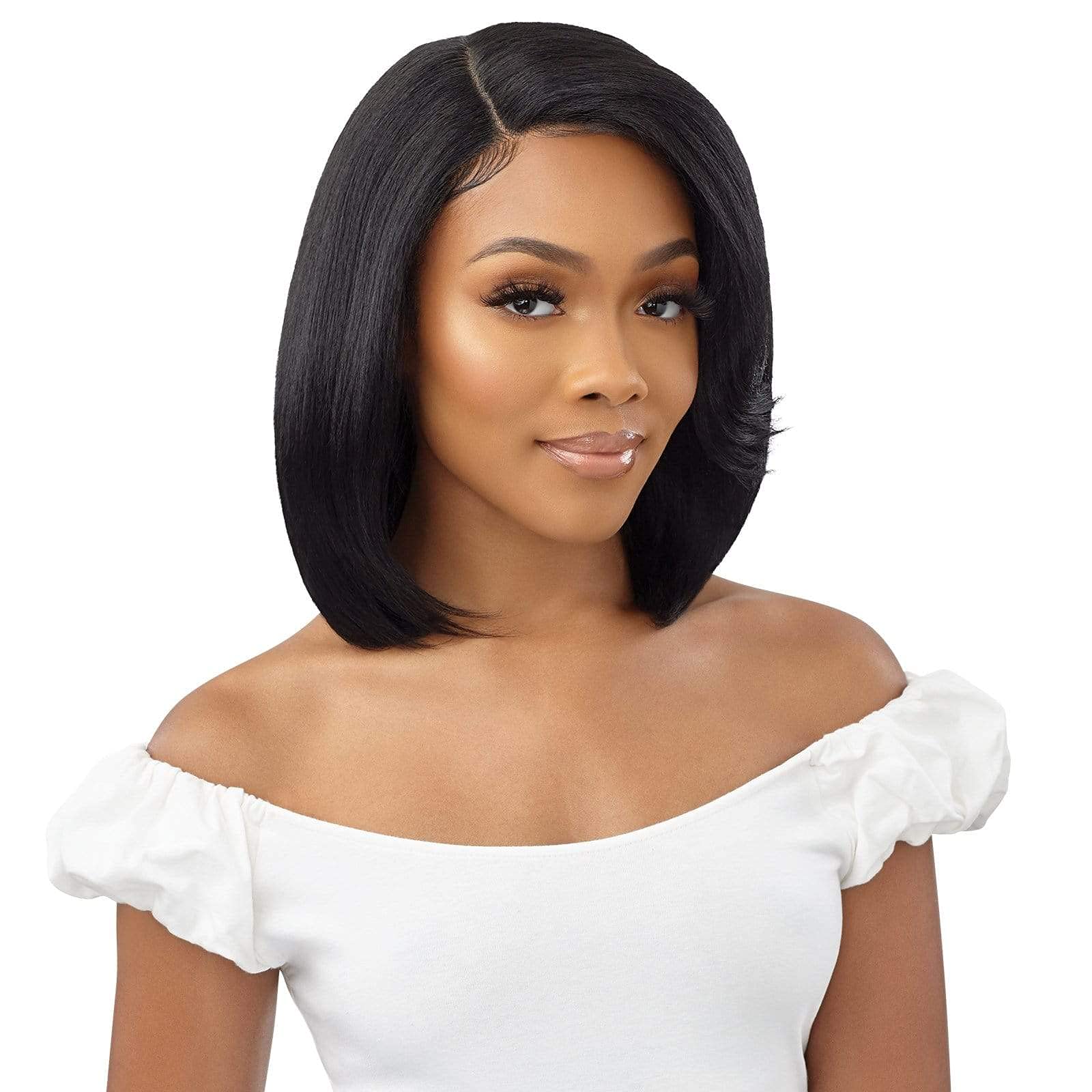 Outre EveryWear Synthetic HD Lace Front Wig - EVERY 11 (2 Dark Brown)