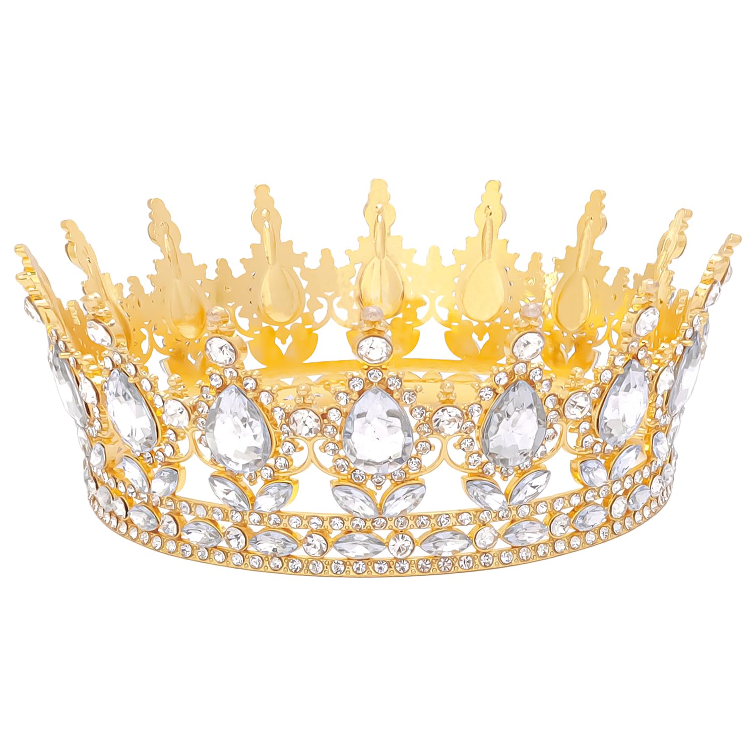 COCIDE Gold Crowns for Women Golden Costume Tiaras for Women Tiaras and Crowns for Girls Birthday Crown Halloween Party Decorati