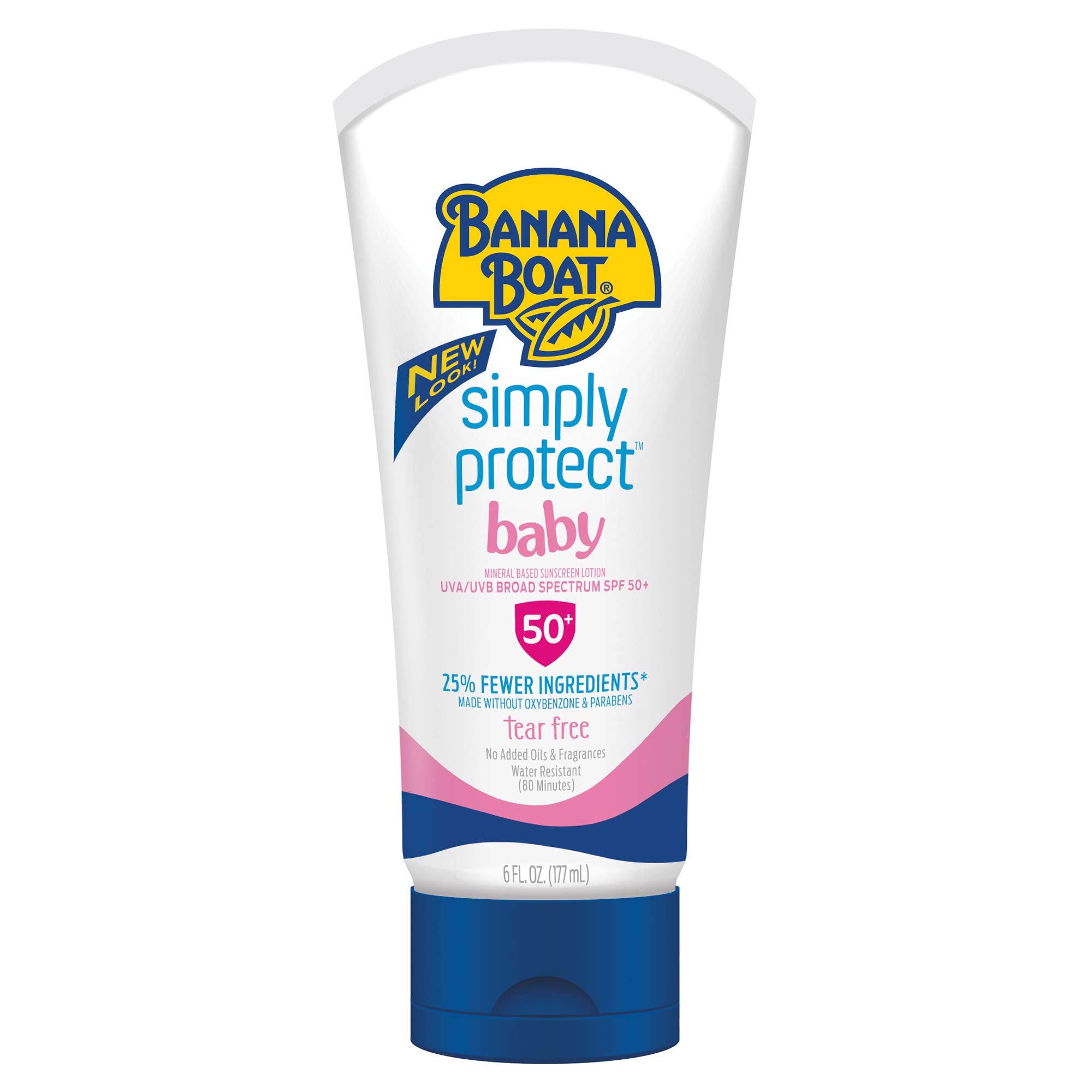 Banana Boat Suncare Banana Boat Simply Protect Mineral-based Sunscreen Lotion for Baby Spf 50+, 6 Oz