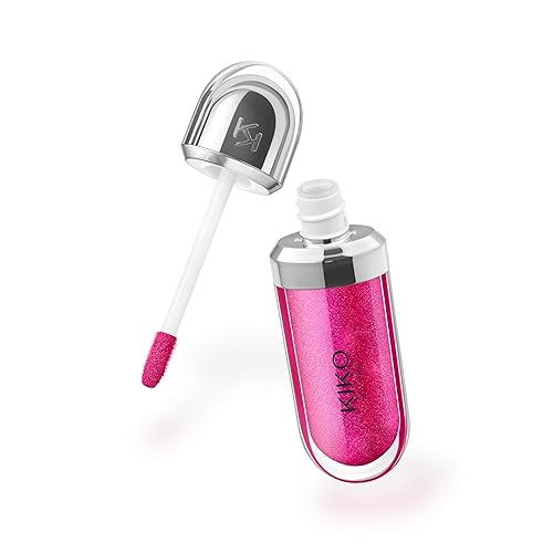 Kiko 3D Hydra Lipgloss - Softening Gloss in Magenta, 1 Count, Model KM0020201802344