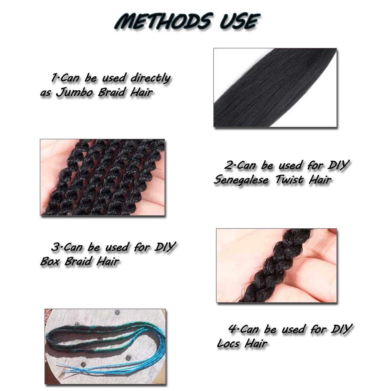 Liang Dian Braiding Hair Pre Stretched Ombre 42 Inch 8 Packs Synthetic Crochet Braids Hot Water Setting Professional Soft Yaki T