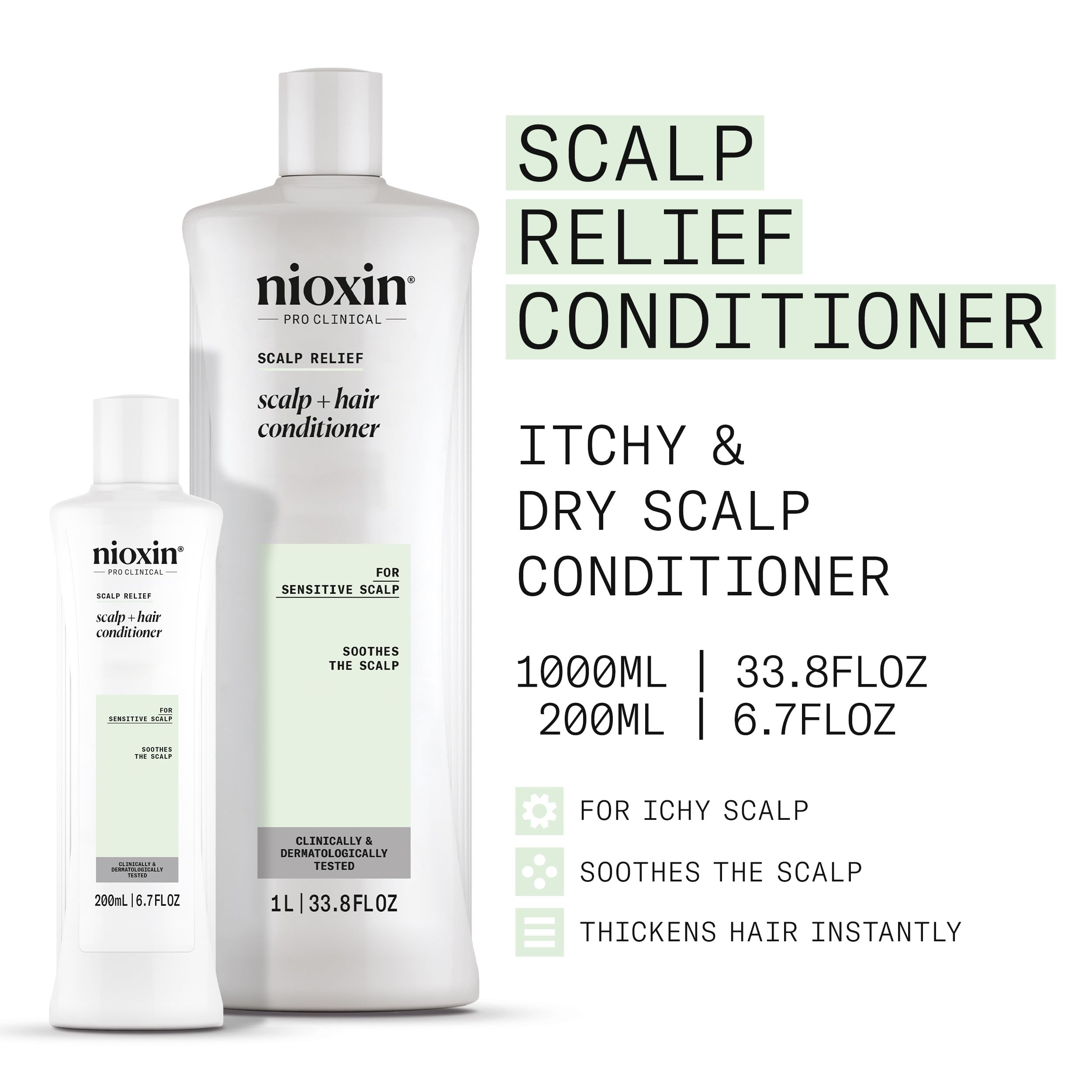 NIOXIN by Nioxin SCALP RELIEF SCALP & HAIR CONDITIONER 6.76 OZ(D0102HPZU9Y.)