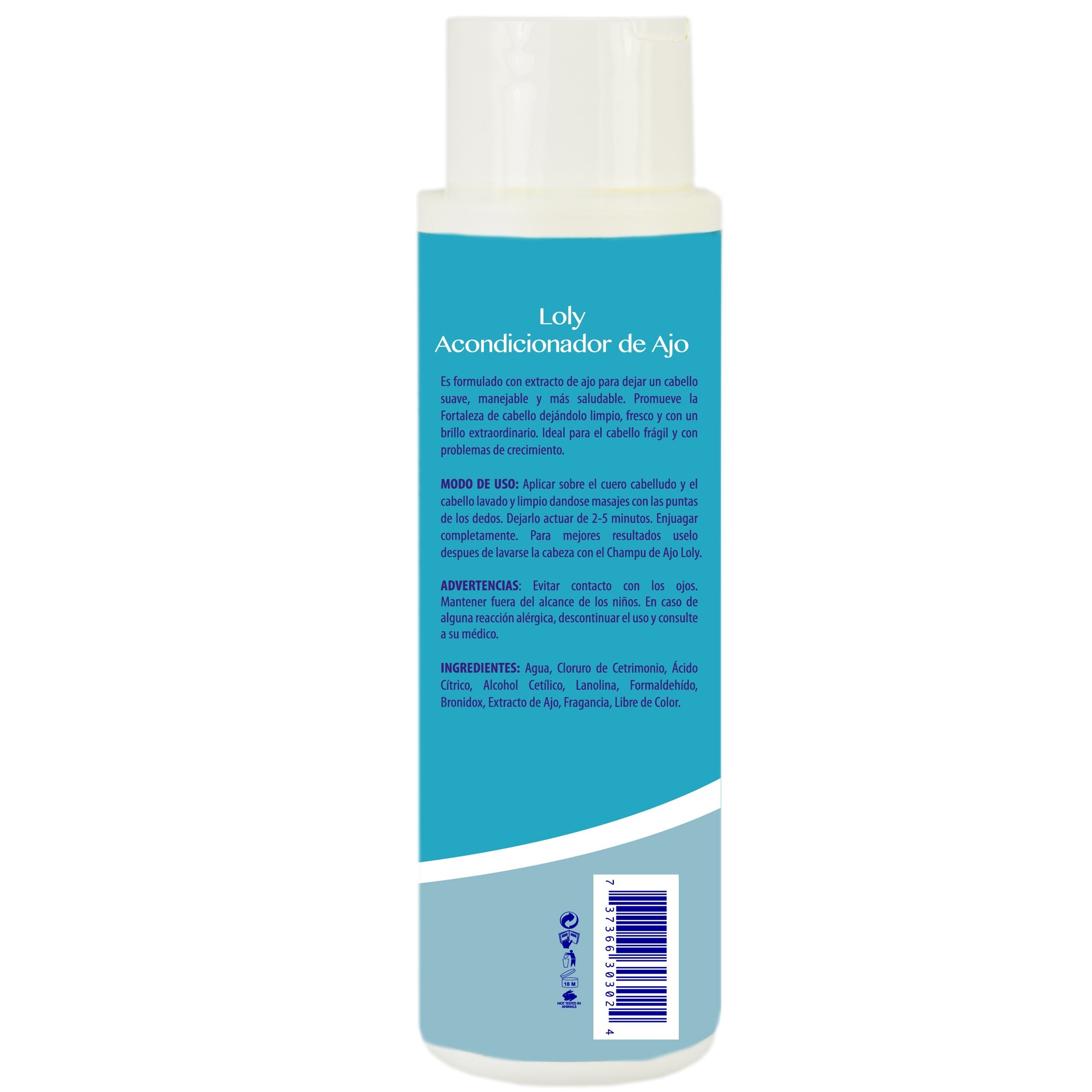 Loly Garlic Conditioner Healthy Growth Cabello Nutrido y Fuerte 16 OZ