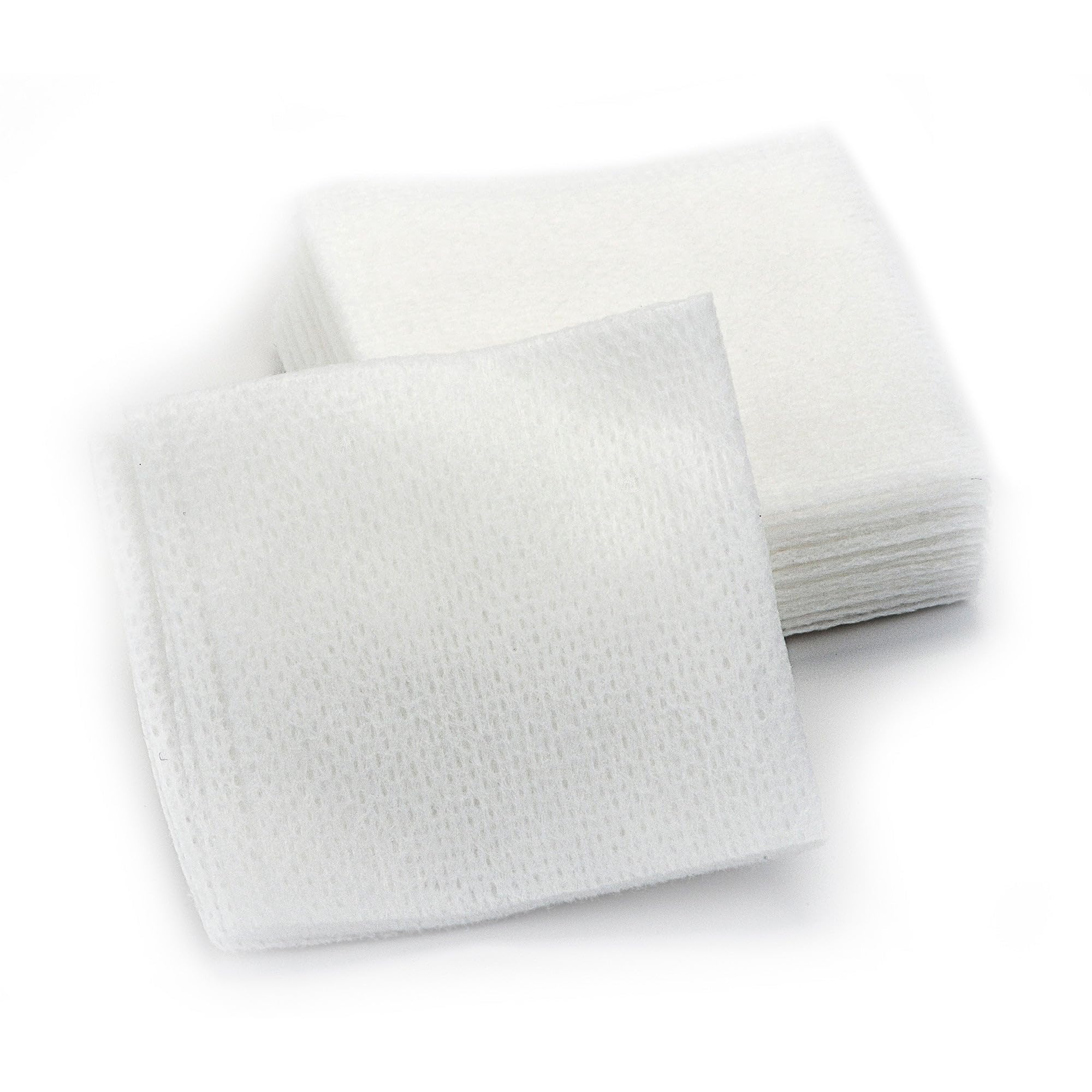 Intrinsics Petite Silken Wipes - 2''x2'', 4-ply Blend of Soft Fibers, 2 pack bundle
