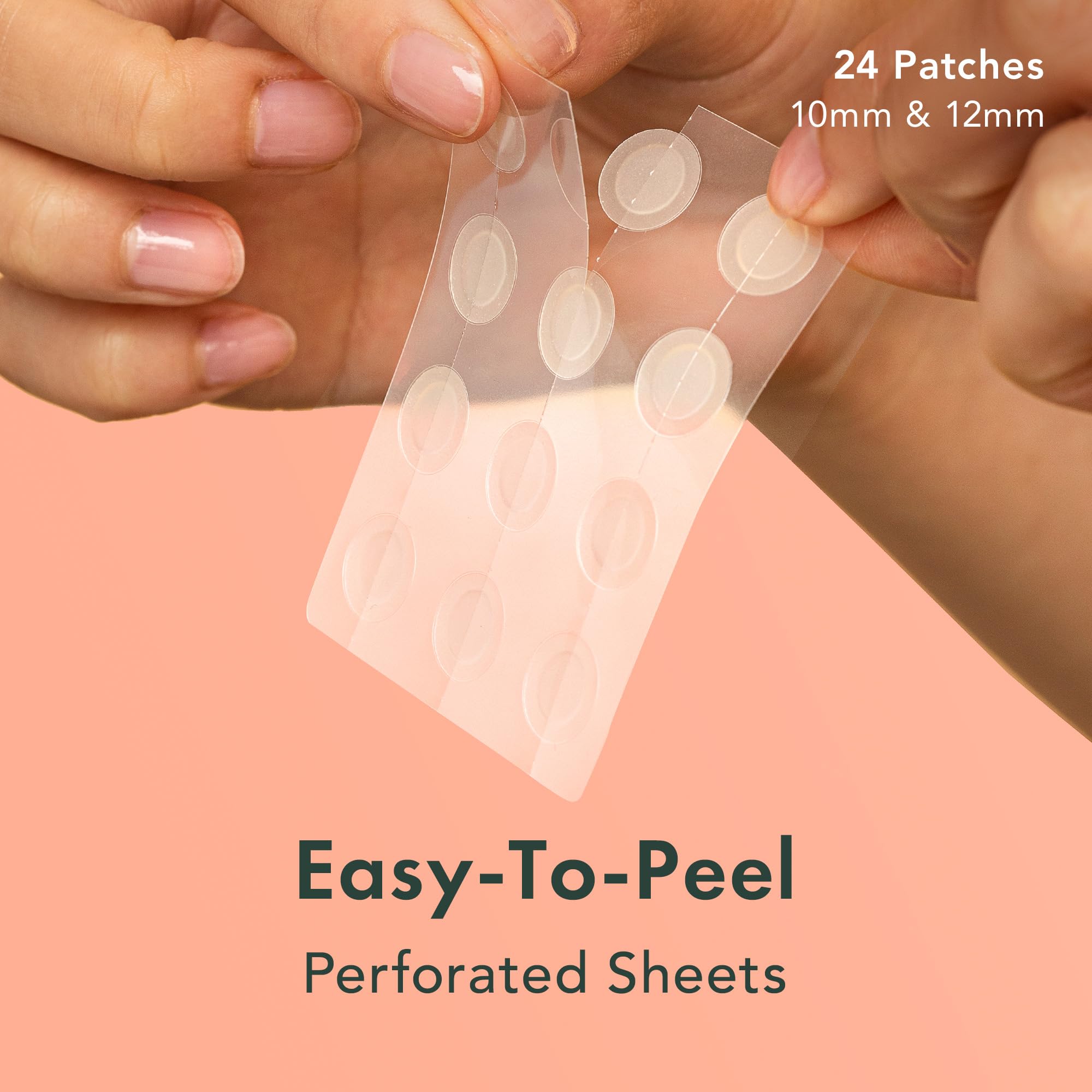 Rael Pimple Patches, Miracle Invisible Spot Cover - Hydrocolloid Acne Pimple Patches For Face, Blemishes And Zits Absorbing Patc