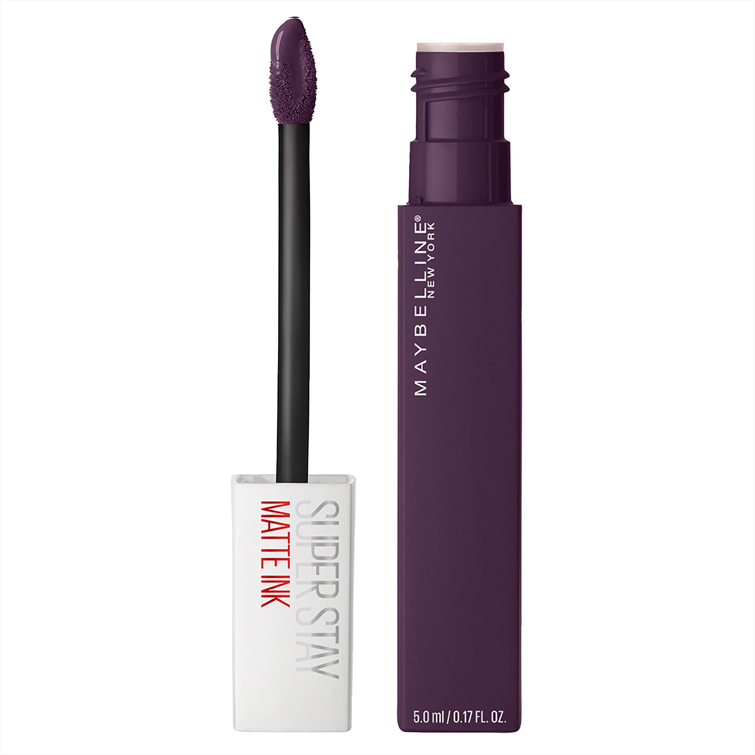 Maybelline New York Superstay Matte Ink, Liquid Lipstick, City Edition, Originator, 0.17 Ounce