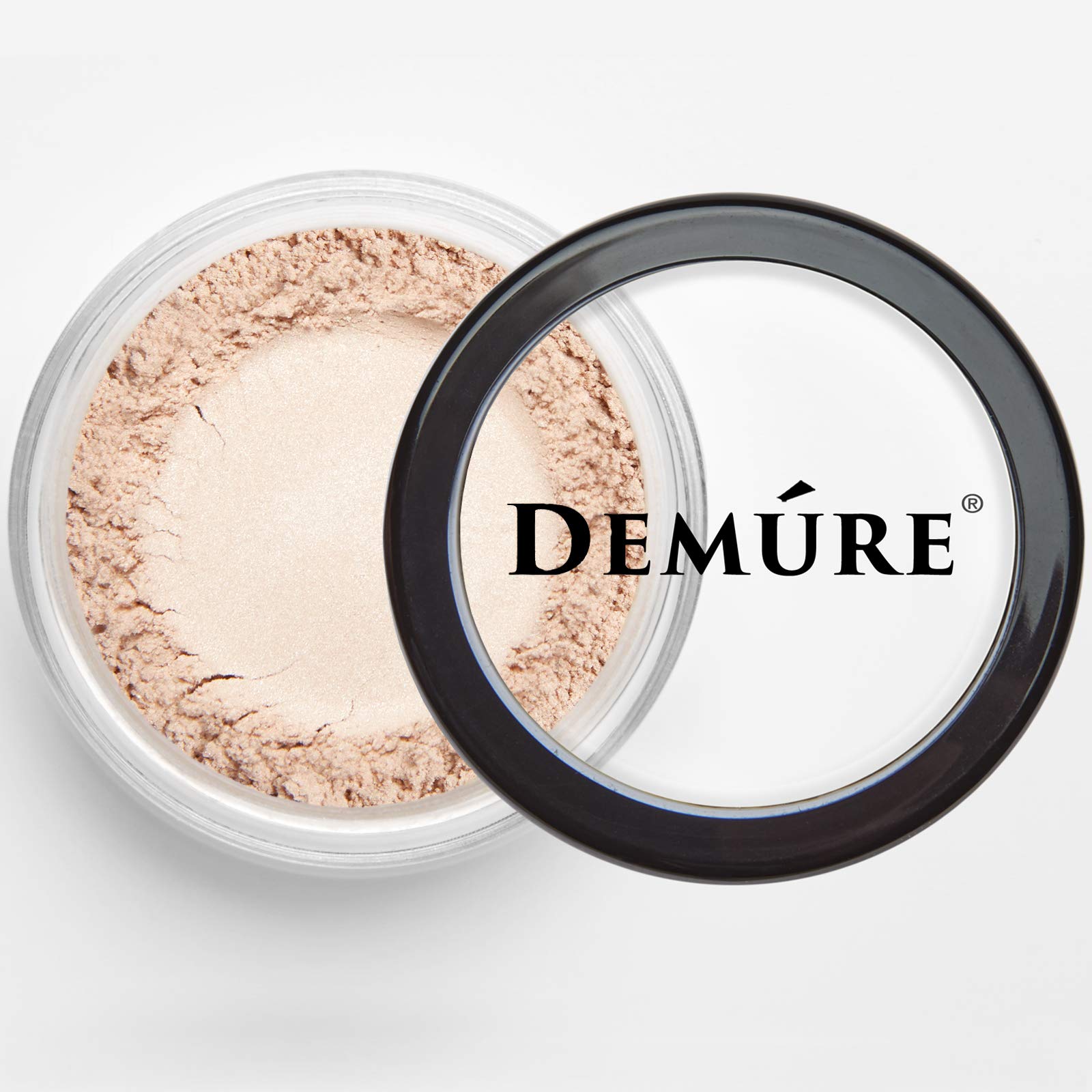 Demure Mineral Make Up (Naked Glow) Eye Shadow, Shimmer Eyeshadow, Loose Powder, Glitter Eyeshadow, Eye Makeup, Professional Mak