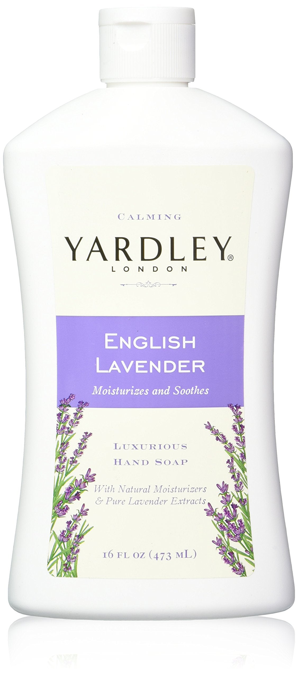 Yardley London English Lavender Liquid Hand Soap Refill, 16 Ounce