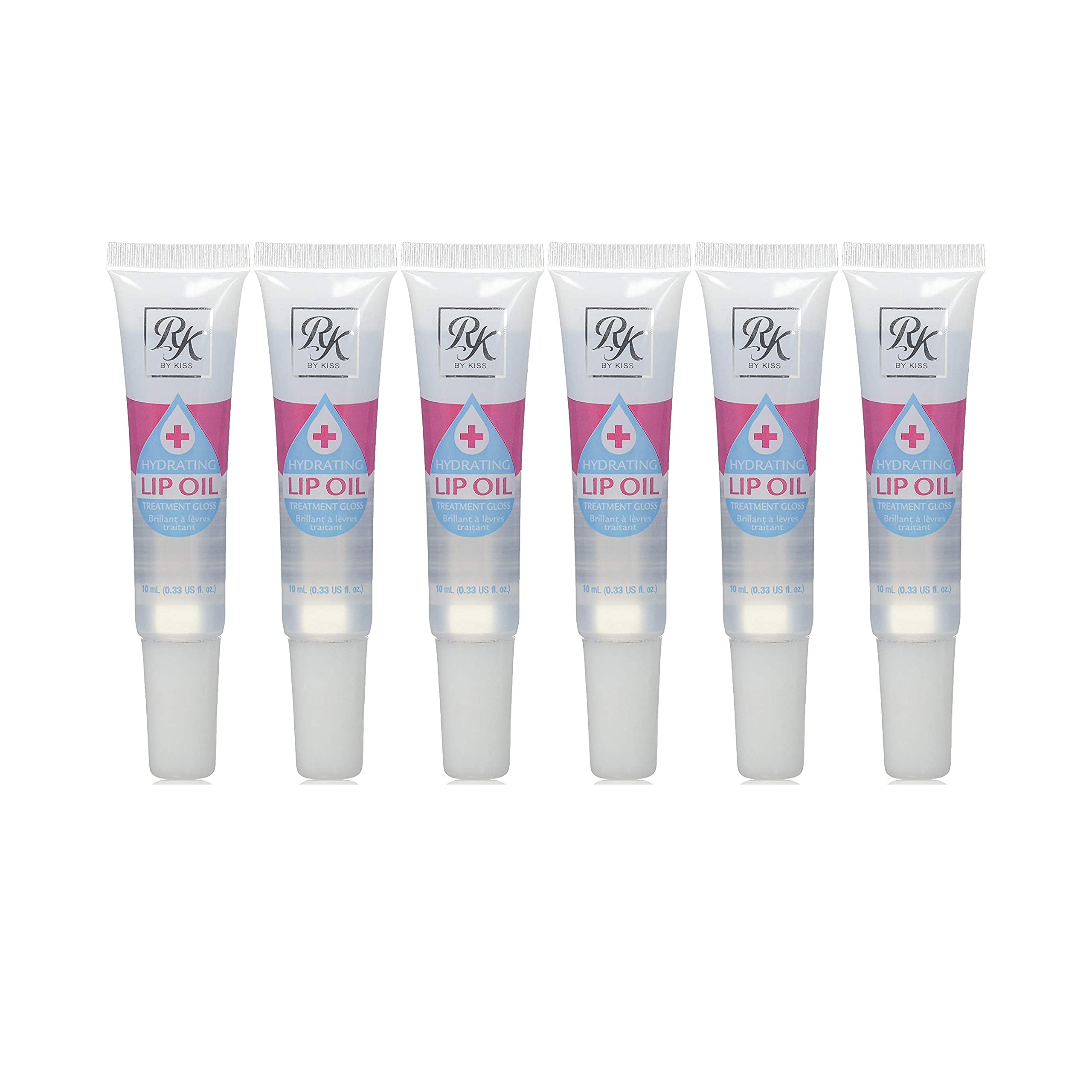 Ruby Kisses Hydrating Lip Oil Clear Rlo01 (6 Pack)