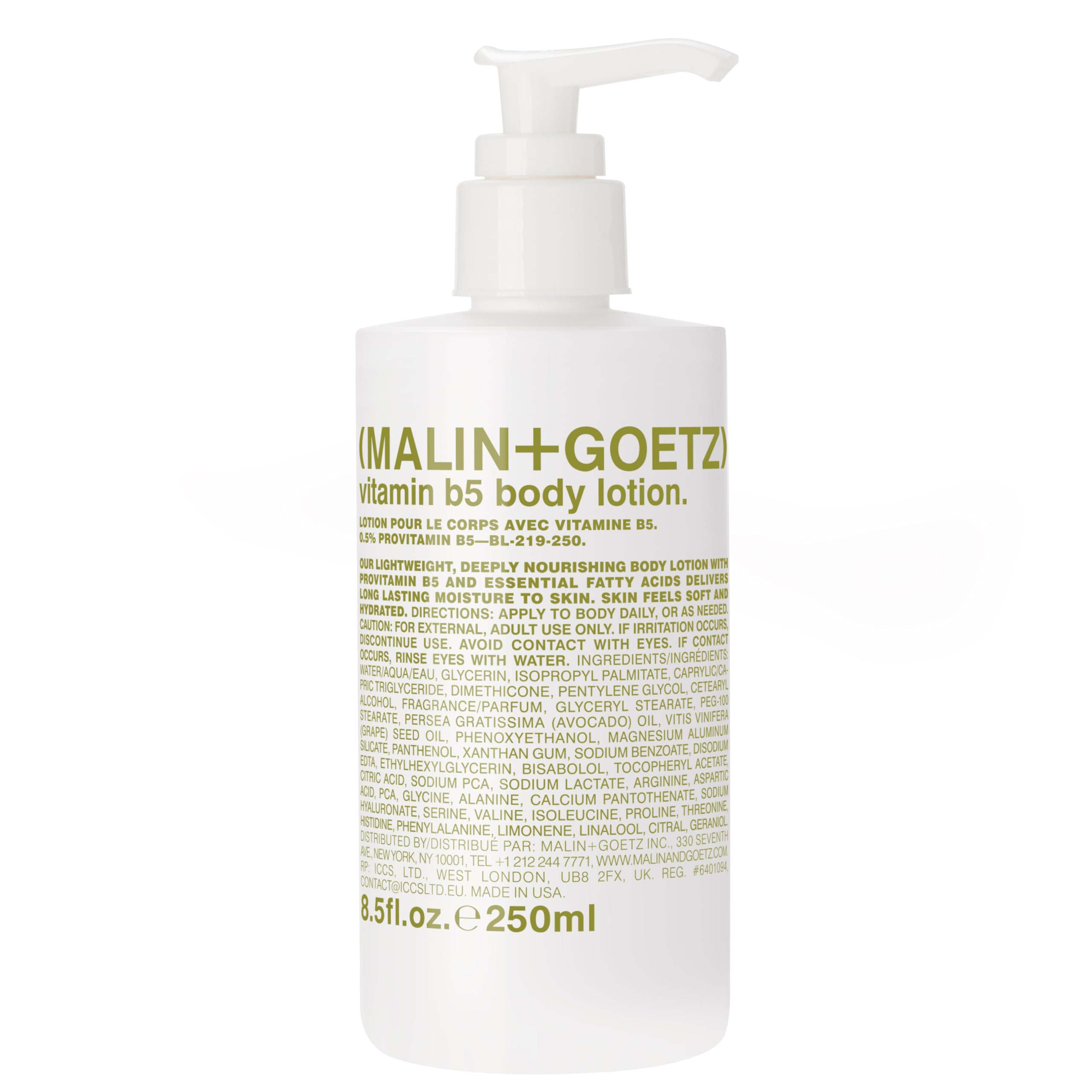 Malin + Goetz Vitamin B5 Body Lotion, 8.5 Fl Oz