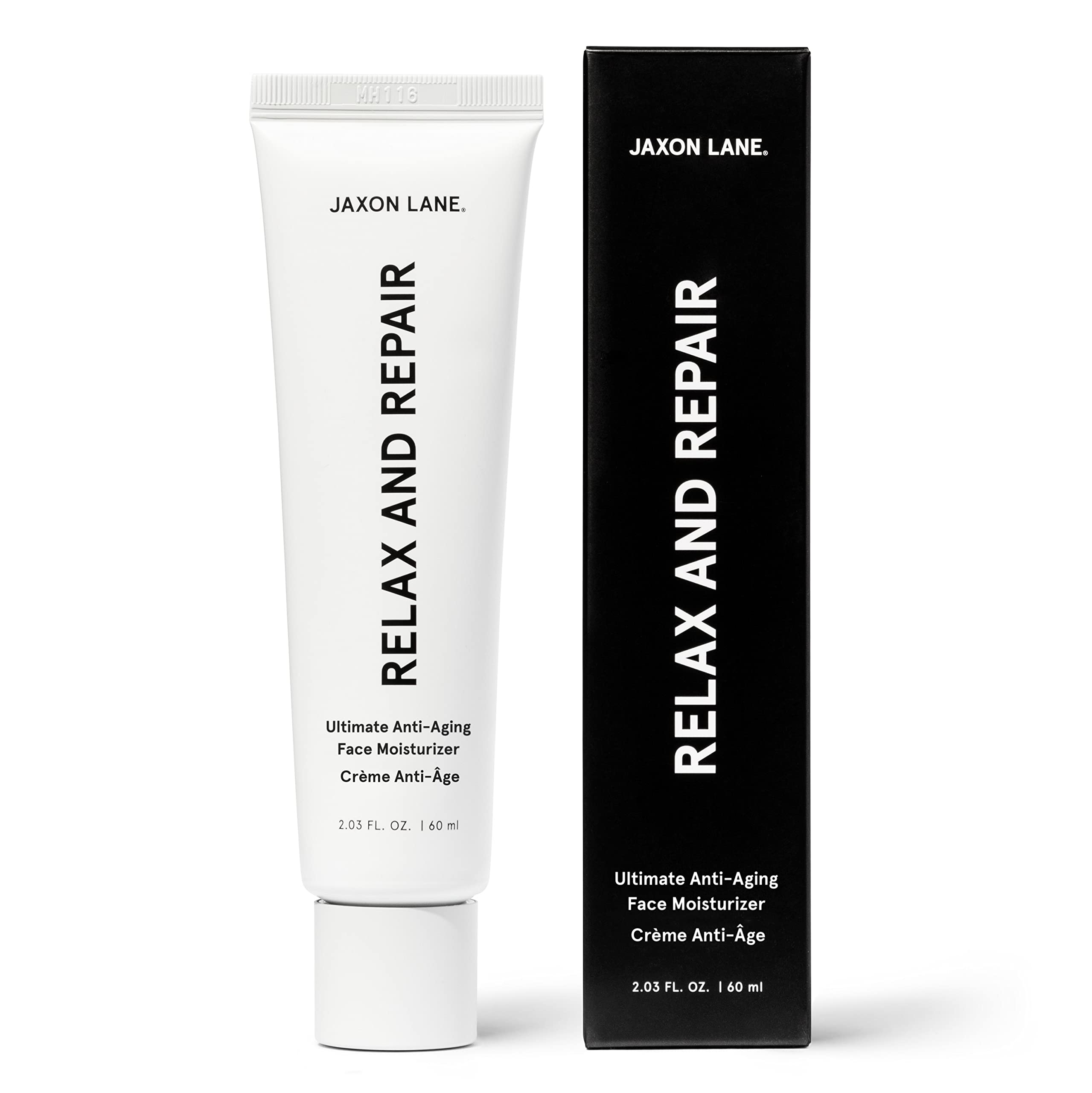 JAXON LANE RELAX AND REPAIR Anti Aging Face Moisturizer for Men | Anti Wrinkle Cream for Face, Night Cream, Eye Cream with Niaci