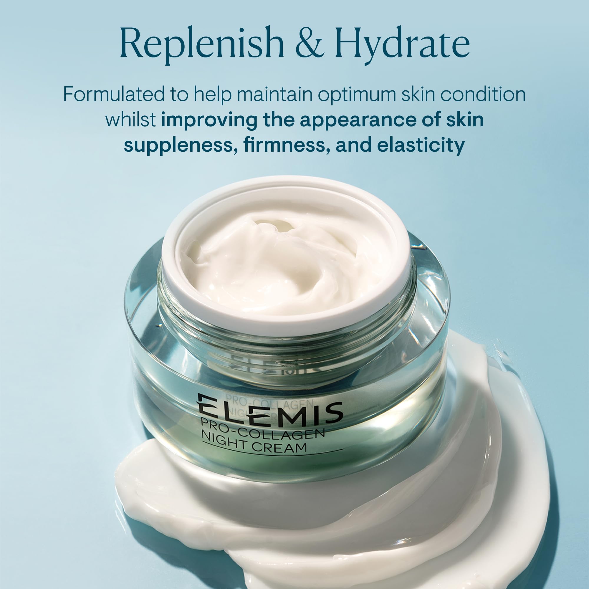 ELEMIS Pro-Collagen Night Cream, Moisturizer Face Cream, Hydrating Face Moisturizer for Dry Skin, Best Moisturizer for Aging Ski