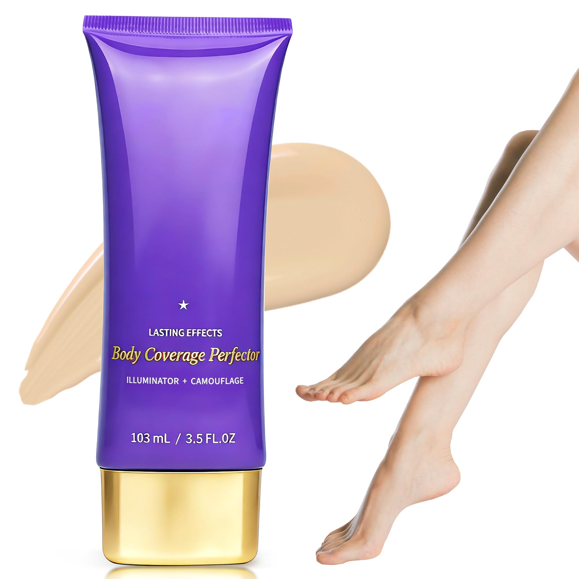 Tattoo Cover Up Makeup Waterproof, Body Coverage Perfector Leg Body No Transfer, Bruise Scar Cover up Long Lasting, Tattoo Conce