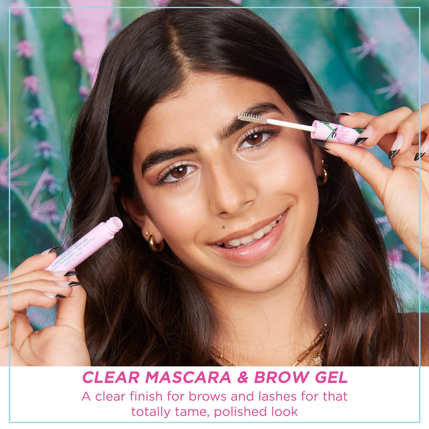 Petite 'N Pretty Makeup Set - Clear Mascara, Brow Gel, Gloss Balm, Blotting Sheets, Cloud Mine Backpack for Kids & Tweens