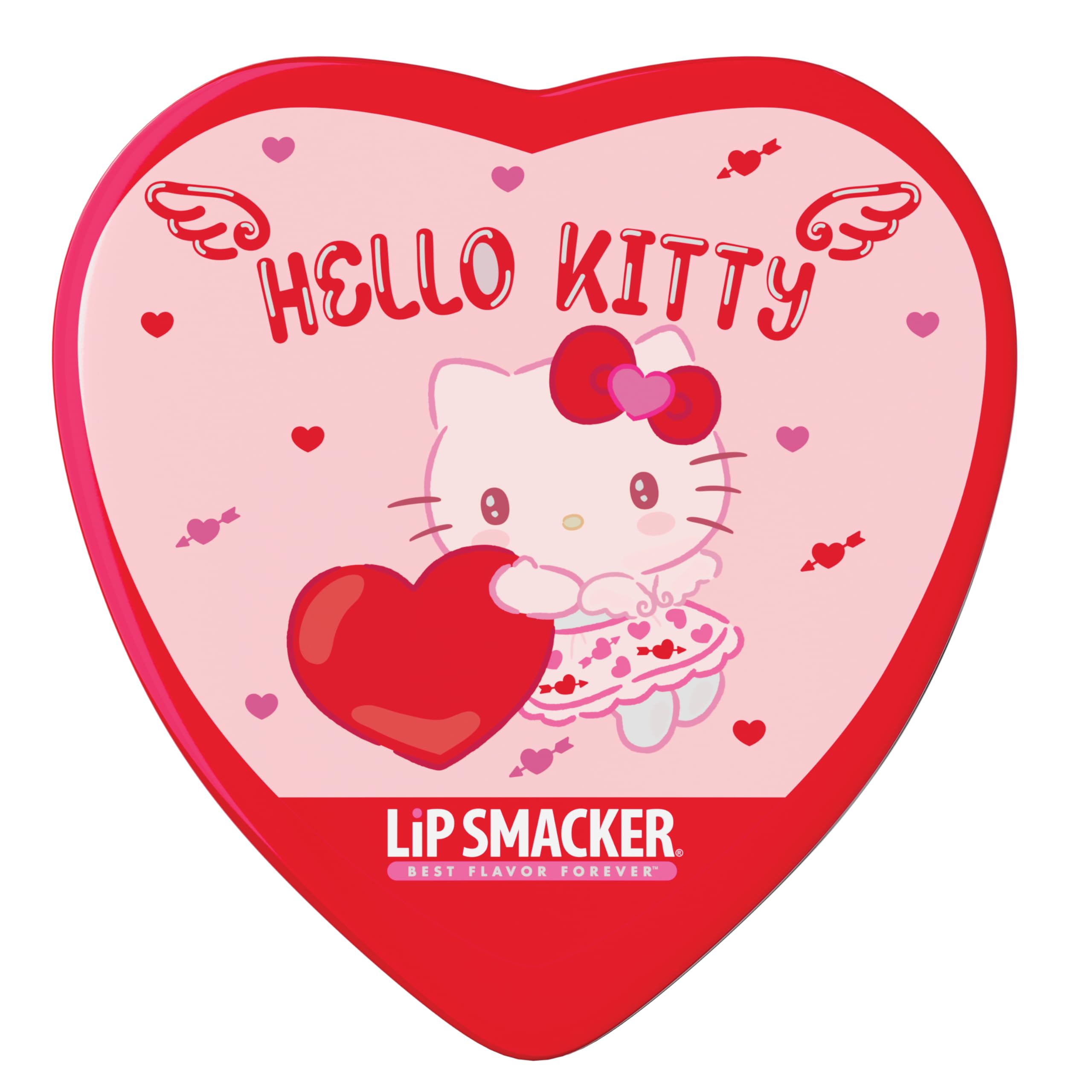 Lip Smacker Hello Kitty Lip Balm Trio, Adorable Sanrio Collectible, Moisturizing & Nourishing Fruity Flavors, Mango Pop, Cotton