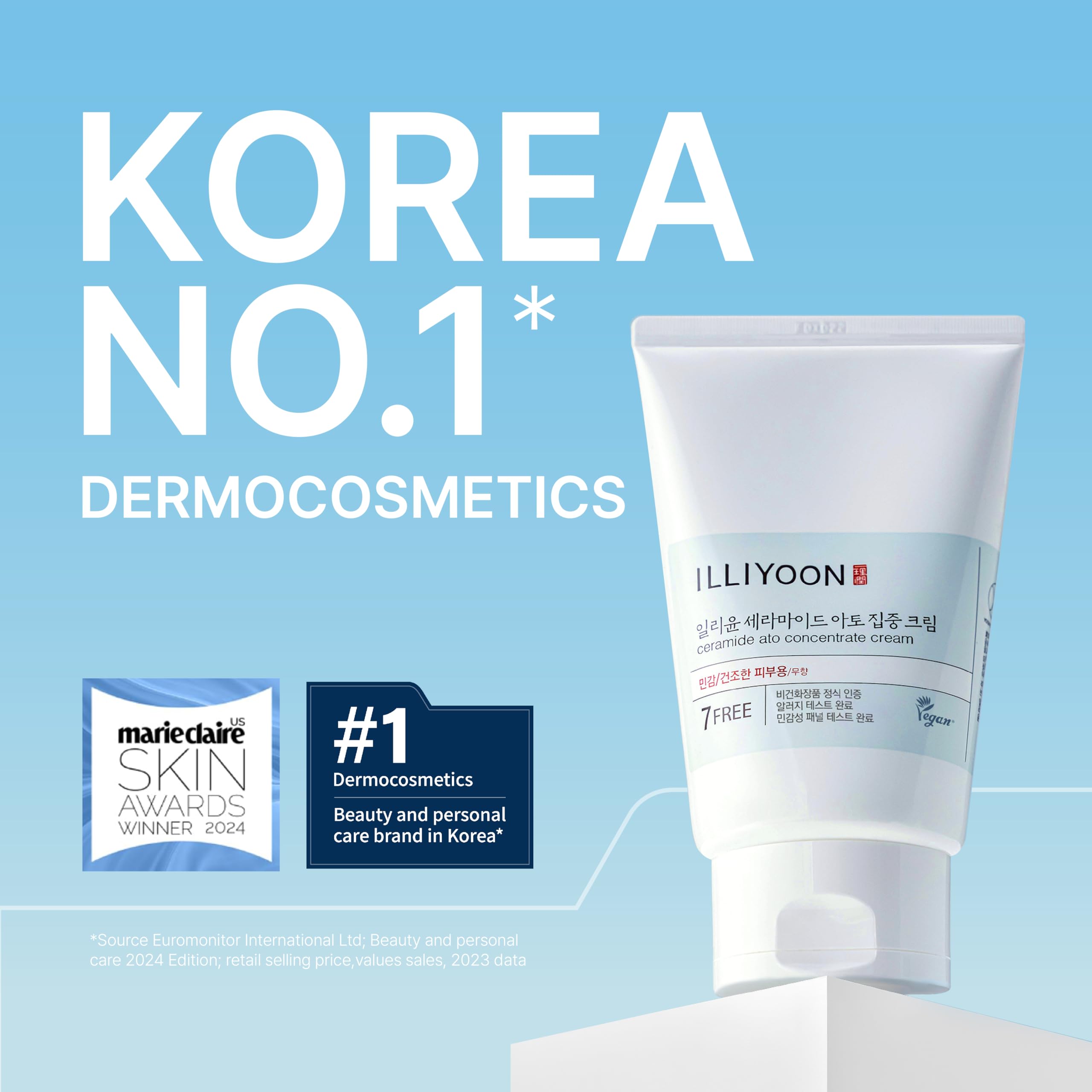 Illiyoon ceramide Ato concentrate cream 200ml, 676 Fl Oz