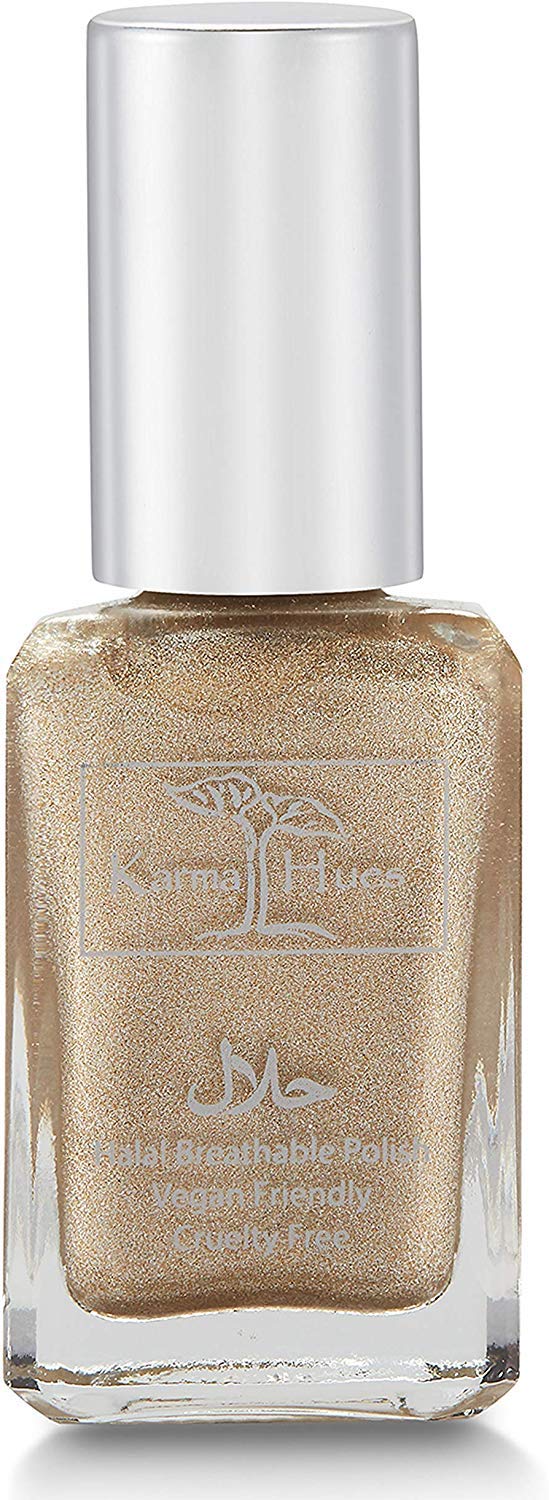 Karma Naturals Certified Halal Nail Polish - Breathable & Water Permeable, Wudu Friendly (Fareeda)