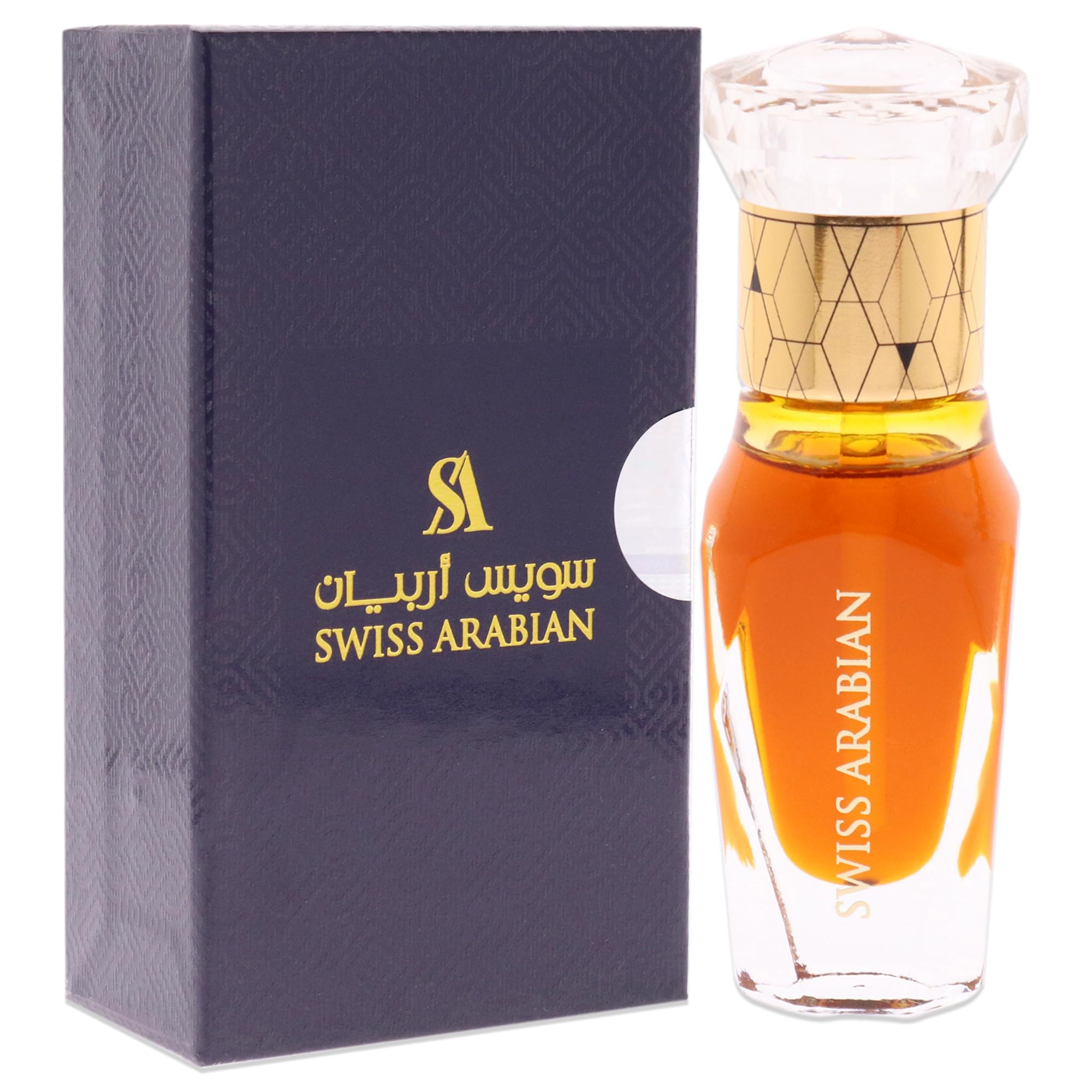 Swiss Arabian Amber Aura For Unisex - Luxury Fragrance Products From Dubai - Long Lasting Personal Perfume Oil - A Seductive, Ex