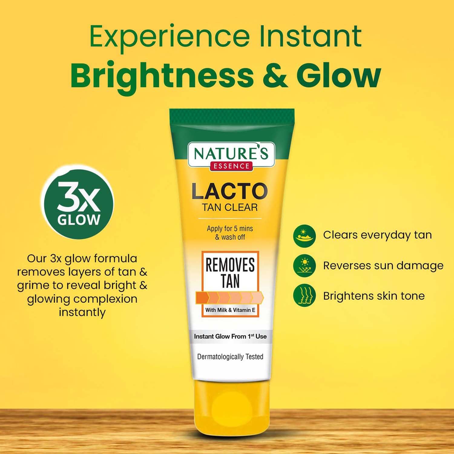 Nature's Essence Lacto Tan Clear, 100 ML