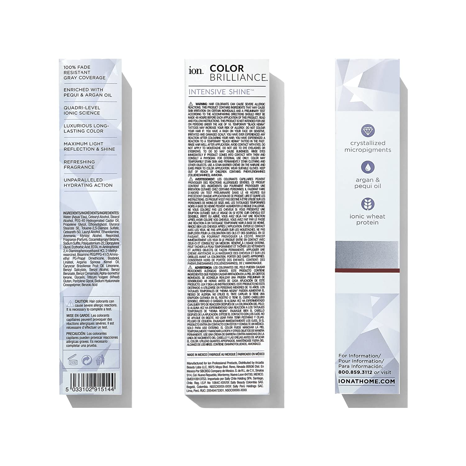 Ion 2N Darkest Brown Permanent Creme Hair Color 2N Darkest Brown