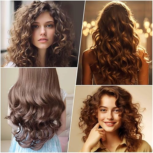 Jumbo Rollers Hair Curlers 24 Pcs Set With 12Pcs Jumbo Large Hair Rollers And 12 Pcs Hair Clips For Long Medium Hair Volume (Hot