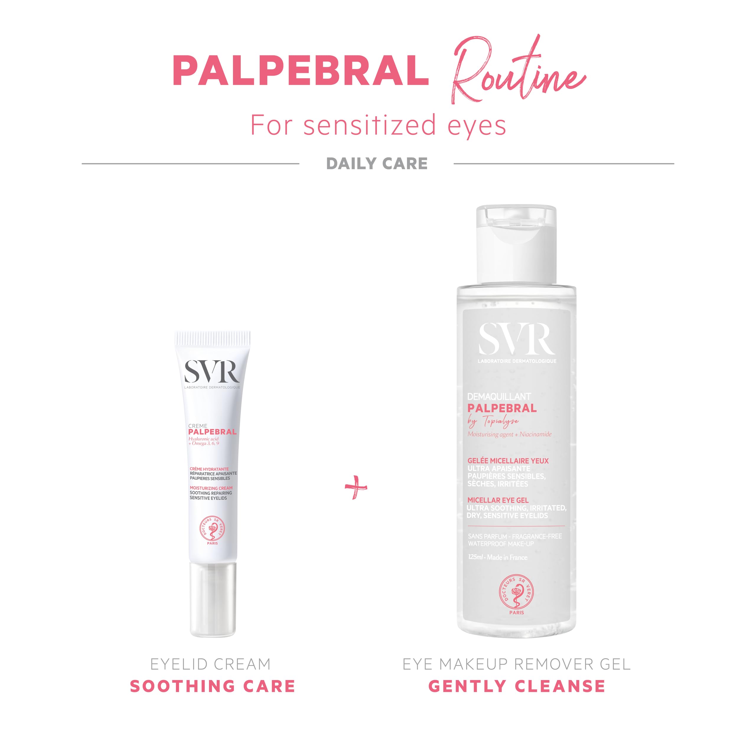 Svr Palpebral By Topialyse Eye Makeup Remover 4.3 Fl.Oz.
