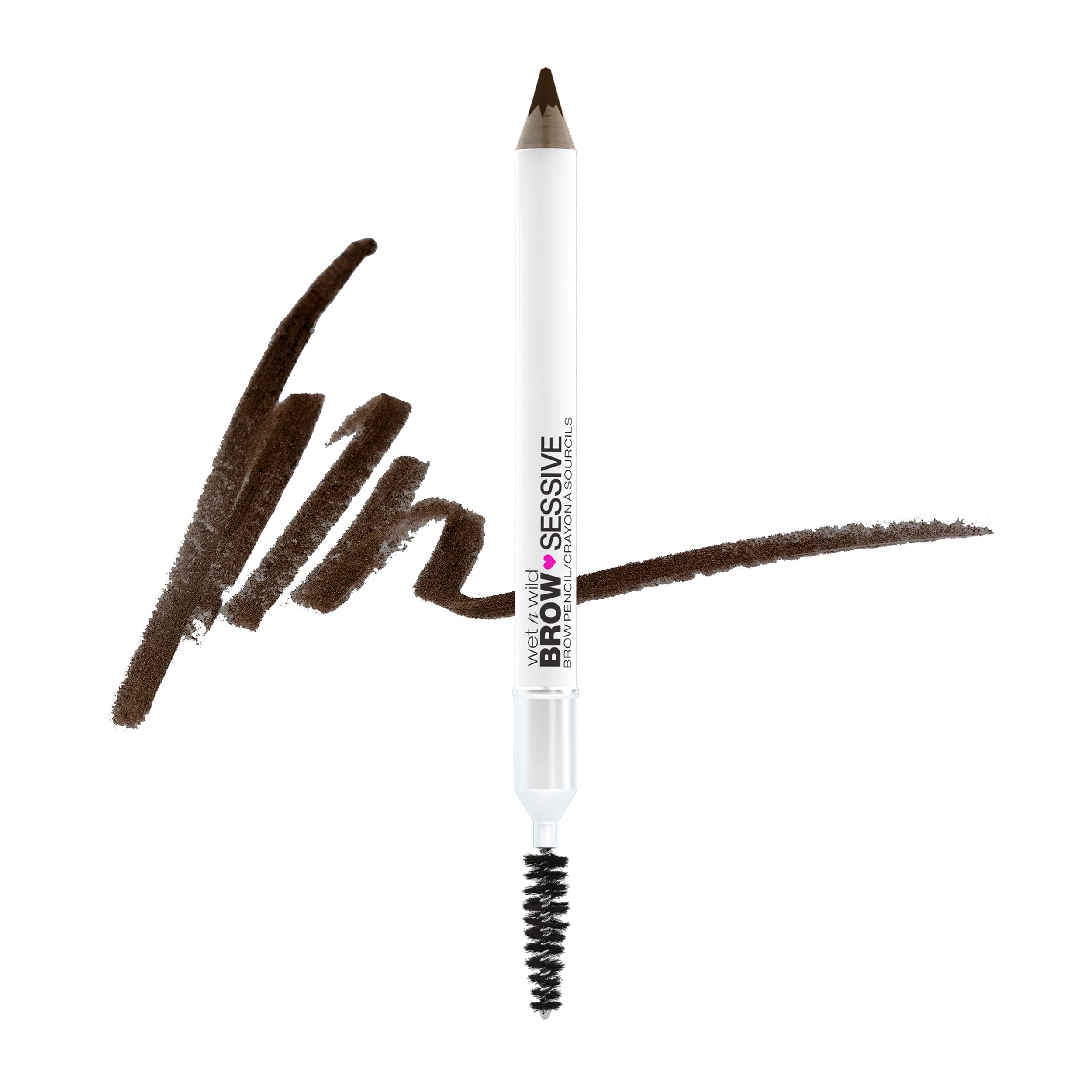 Eyebrow Pencil By Wet N Wild Brow-Sessive Brow Makeup Pencil Liner Blending Brush, Precise, Fine Tip, Shapes, Defines, Fills, Da