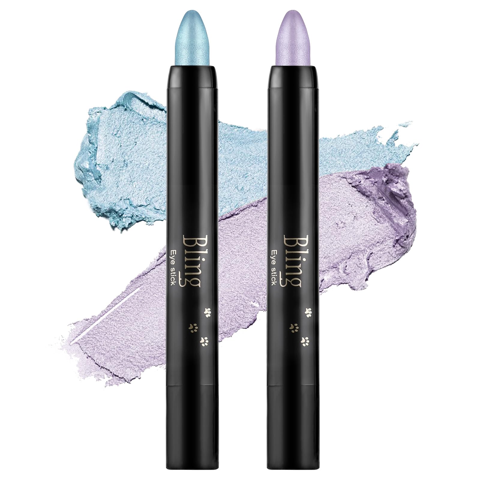 Boobeen Eyeshadow Pencil Crayon Waterproof Eyeshadow Stick Shimmer Cream Eyeshadow Pen Create Glitter Eye Makeup, Easy To Use (0
