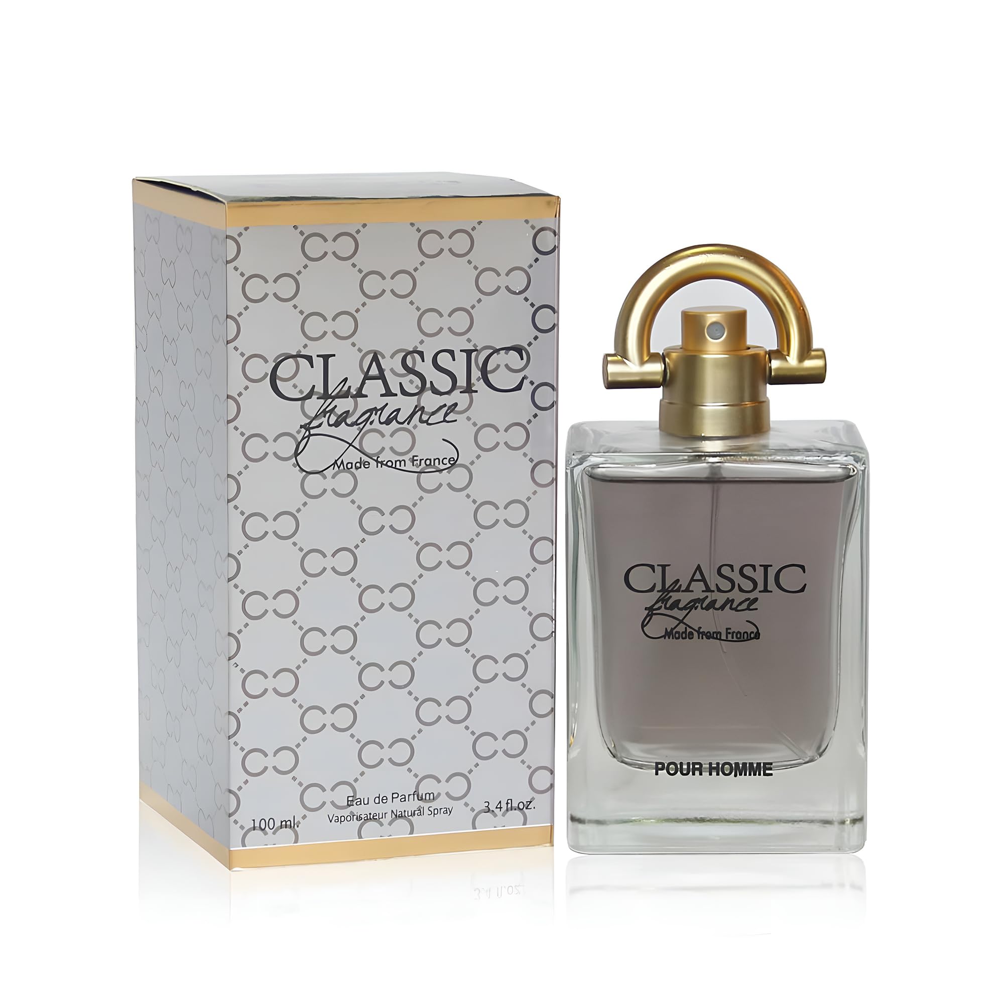 A Center Class Pour Homme Cologne For Men Natural Spray Perfume Classic Scent Eau De Toilette For Daily Use 3.4 Fluid Ounce