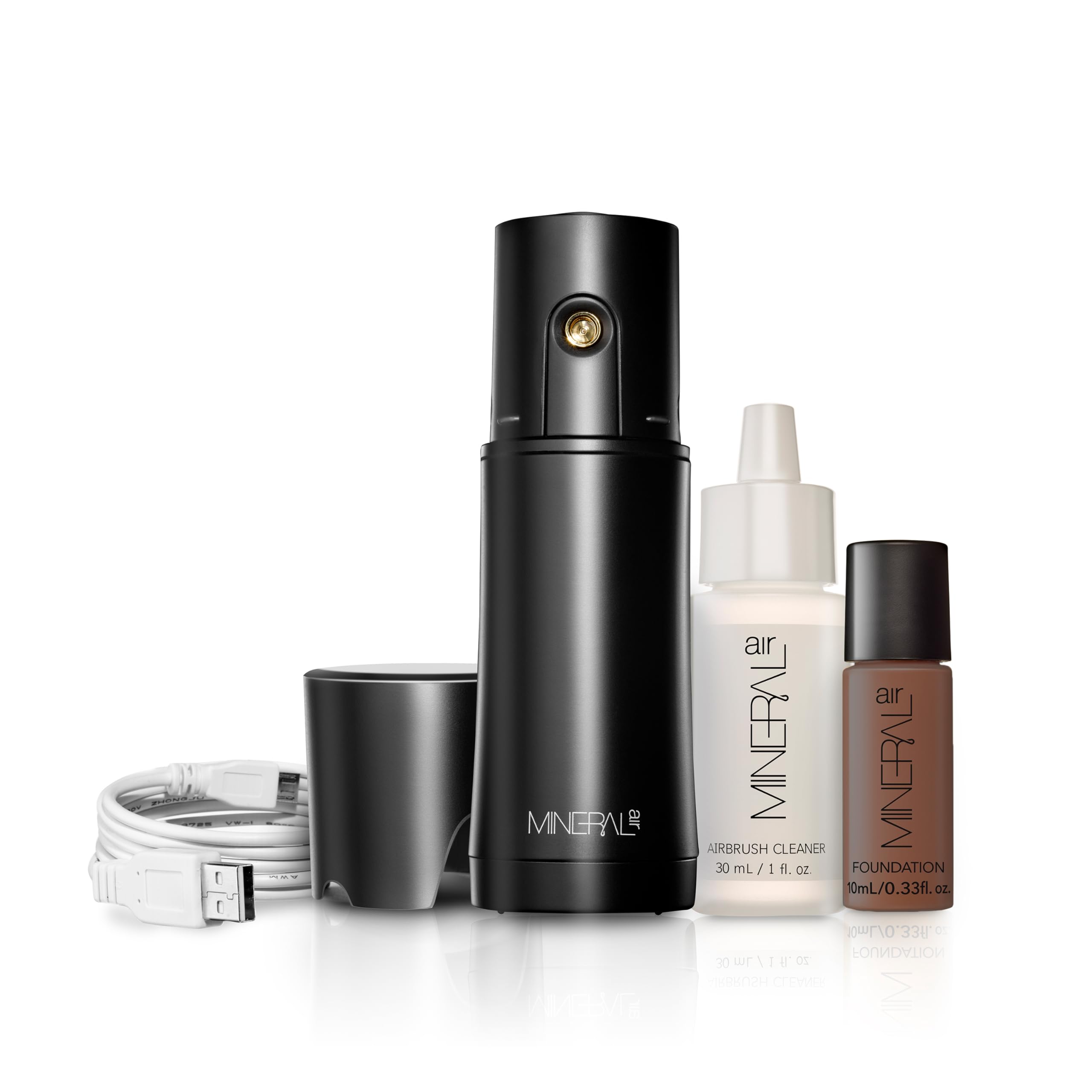 Mineral Air Complexion and Blush Kit | Flawless Mineral Foundation & Blush Application  Mocha