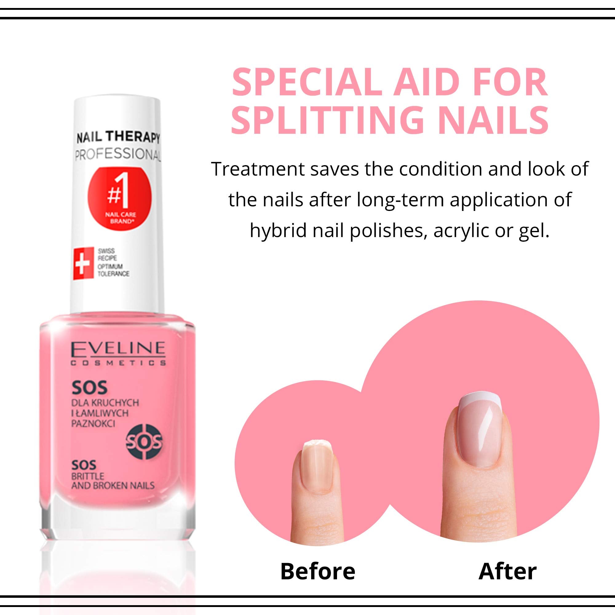 Eveline cosmetics SOS Brittle and Broken Nail Treatment Multivitamin