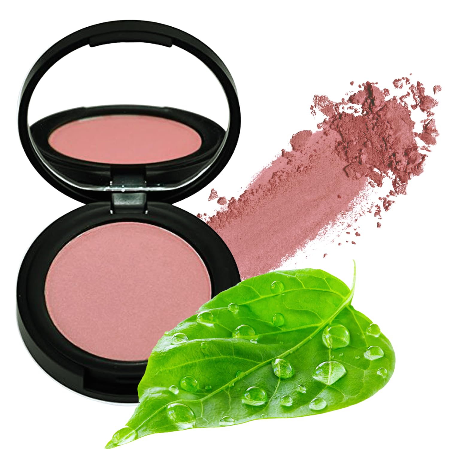 Better'N Ur Cheeks (Petal) Mineral Blush | Made In Usa | Pressed Powder | Organic | Cruelty Free | Talc Free | Paraben Free | Lo