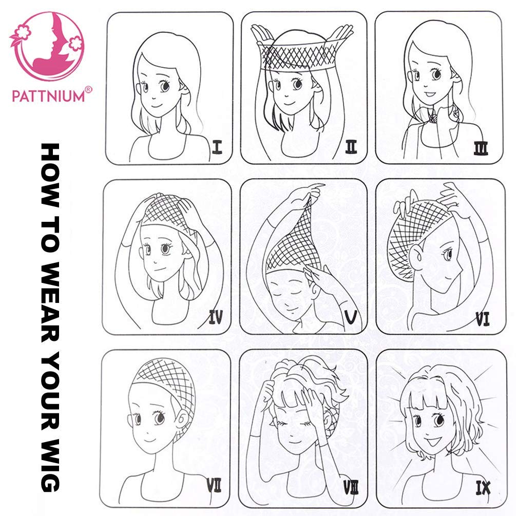Pattnium Platinum Blonde Bob Wig For Women Short Straight Blonde Wig Blonde Bob Wig Short Bob Wigs Heat Resistant Synthetic Wig