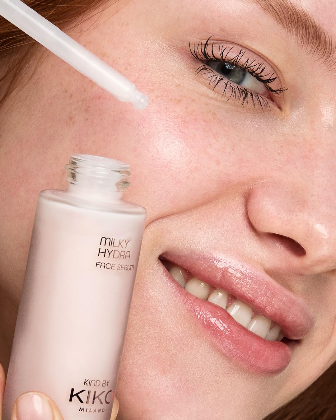 KIKO Milano Kind Milky Hydra Face Serum, Hydrating Face Serum With A Radiant Finish