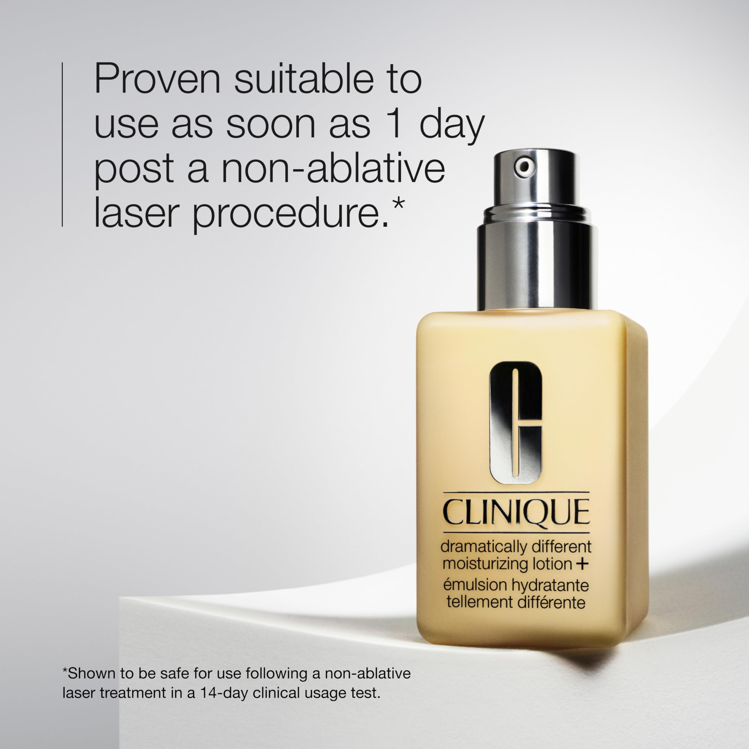 Clinique 3-Step Dramatically Different Daily Moisturizing Lotion+ For Dry To Dry Combination Skin Types, Mini Travel Size, 0.5 F