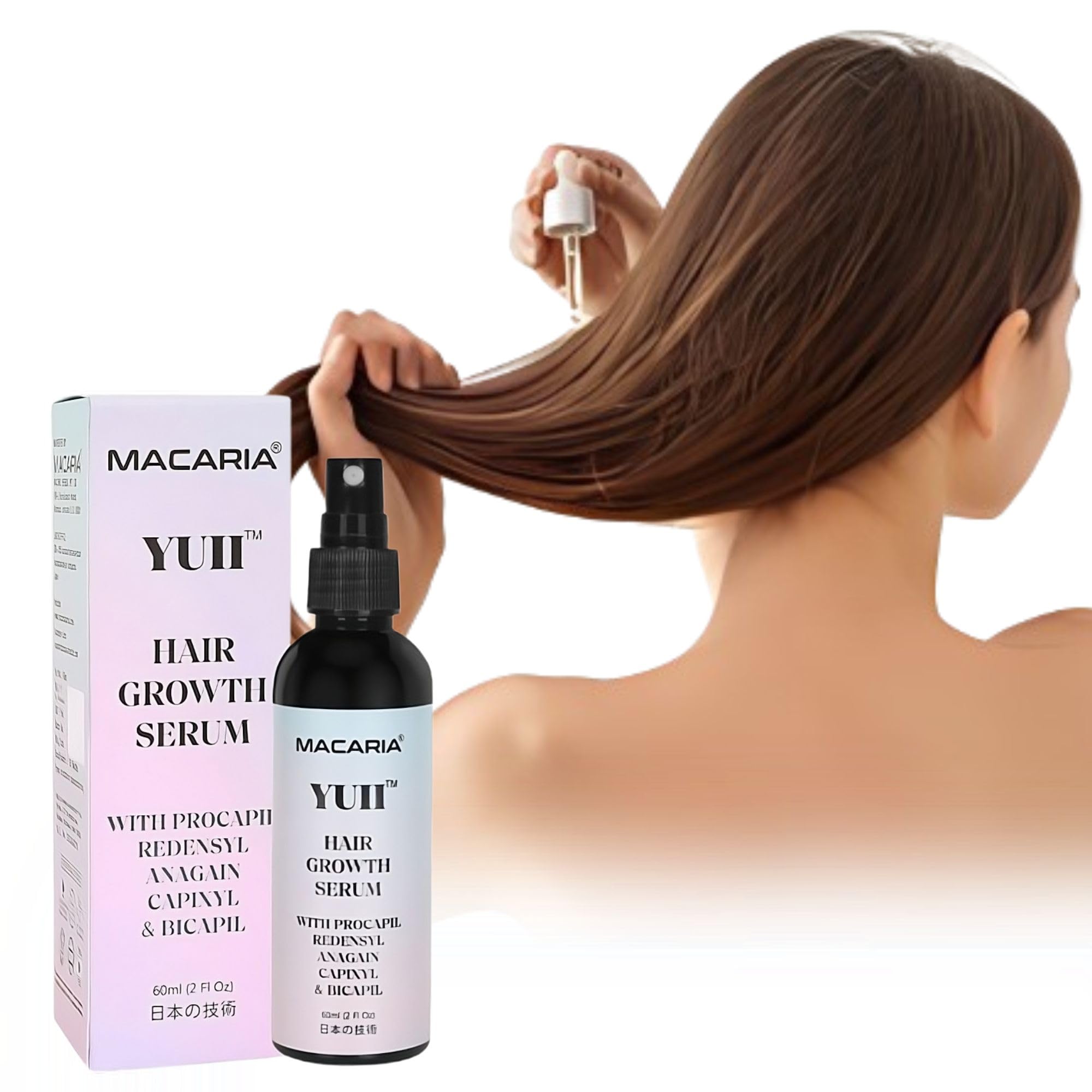 MACARIA YUIi Redensyl Procapil Capixyl hair Growth seum for men