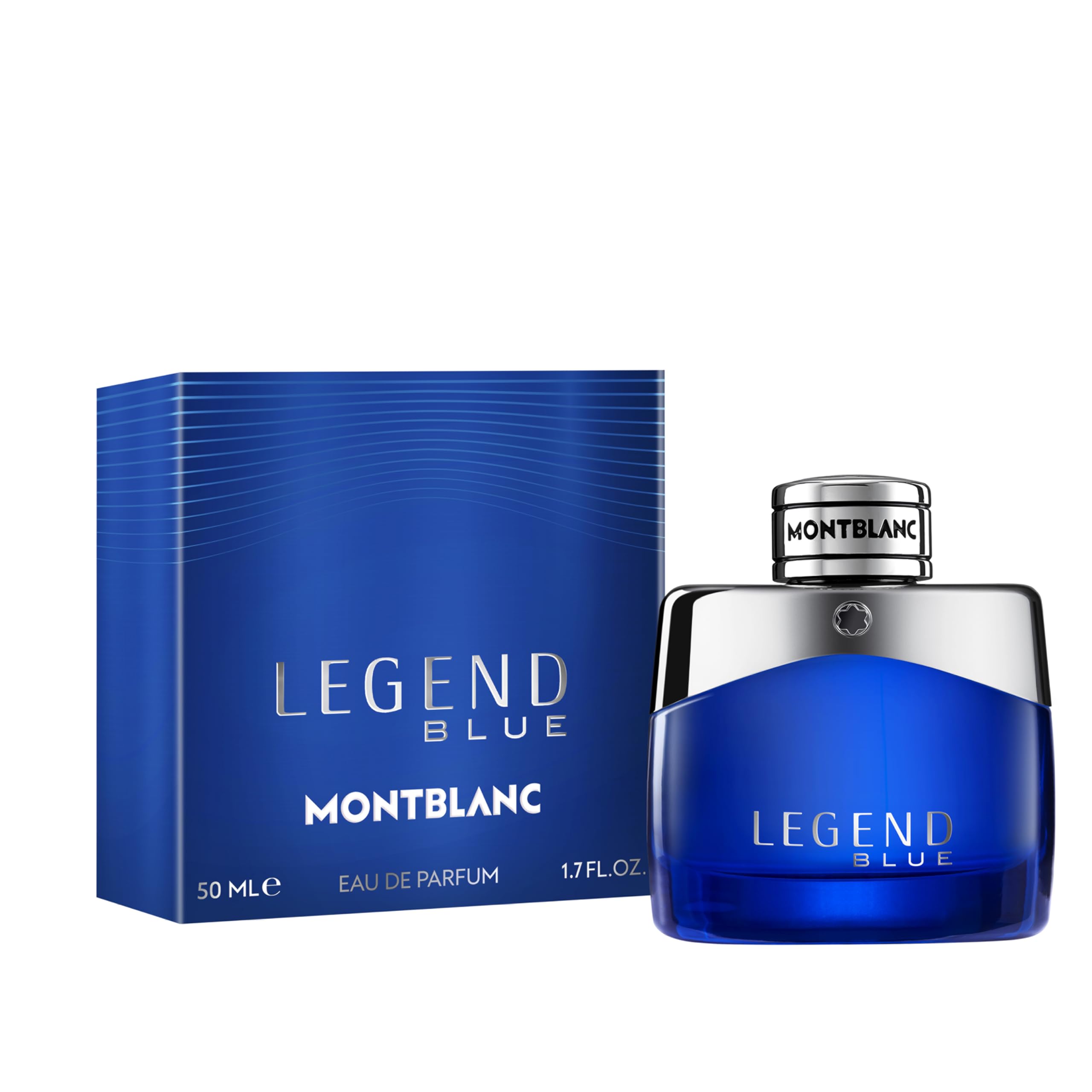 MONTBLANC Legend Blue Eau de Parfum - Long Lasting Fragrance with notes of Spearmint, Woody Accord & Ambroxan - Woody & Aromatic
