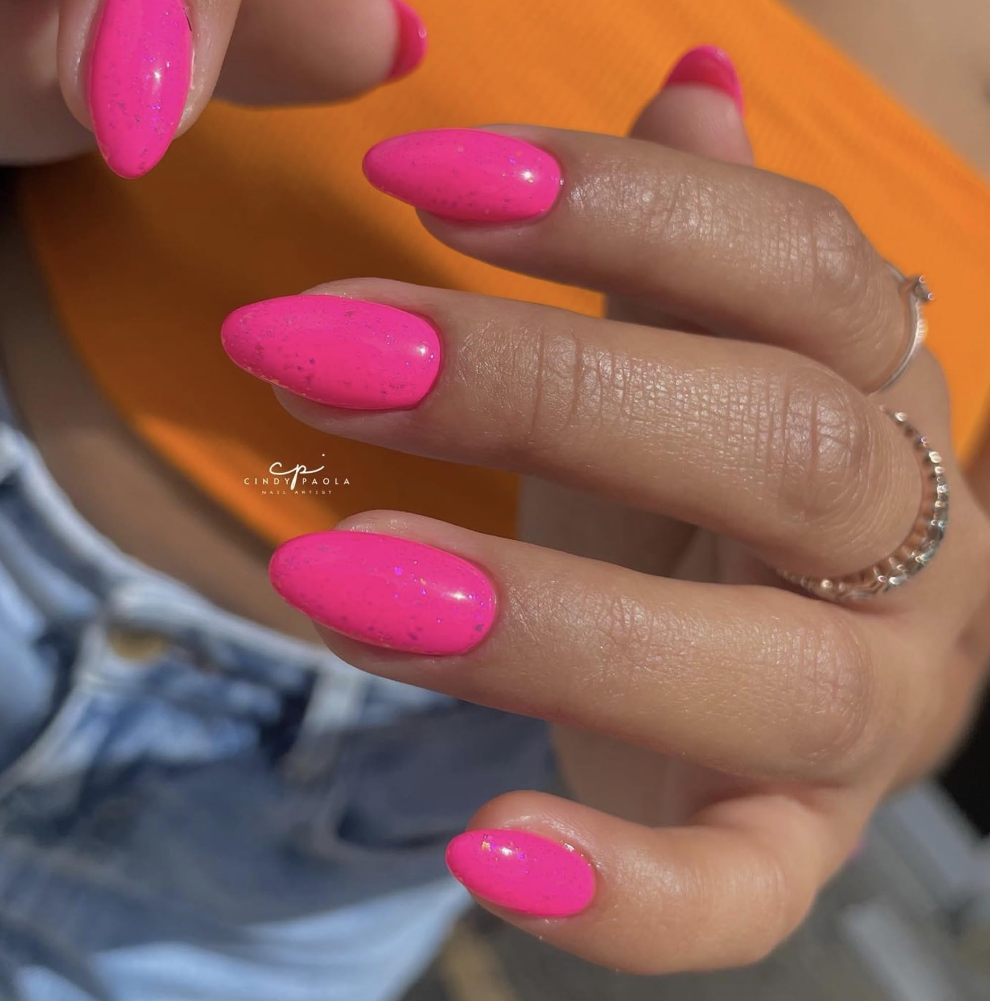 Dnd Dc Gel Polish Set, Pink Collection, Uv/Led Gel Polish And Air Dry Nail Lacquer, Matching Chip-Free Polish Duo, 284 Hibiscus,