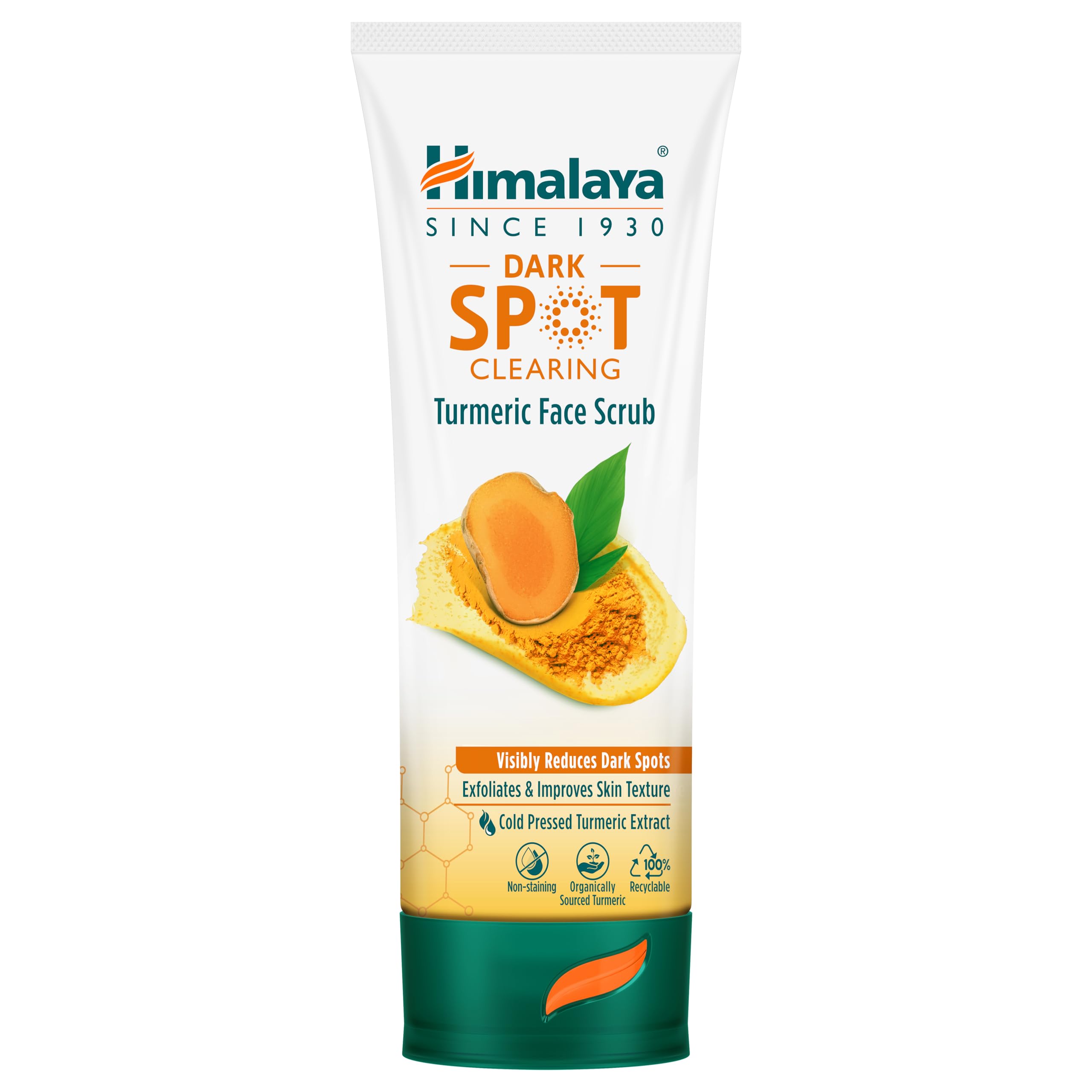 Himalaya Dark Spot Clearing Turmeric Face Scrub | Organically Sourced Turmeric | Reduce Dark Spots In 7 Days | Gives Radiant Ski