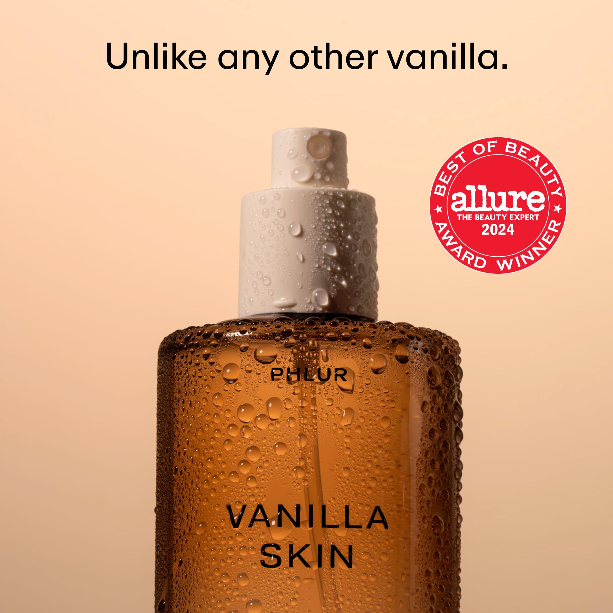 PHLUR Vanilla Skin Body Mist - Hair & Body Mist for Women & Men Fragrance - Vanilla Body Spray with Pink Pepper, Cashmere Wood &