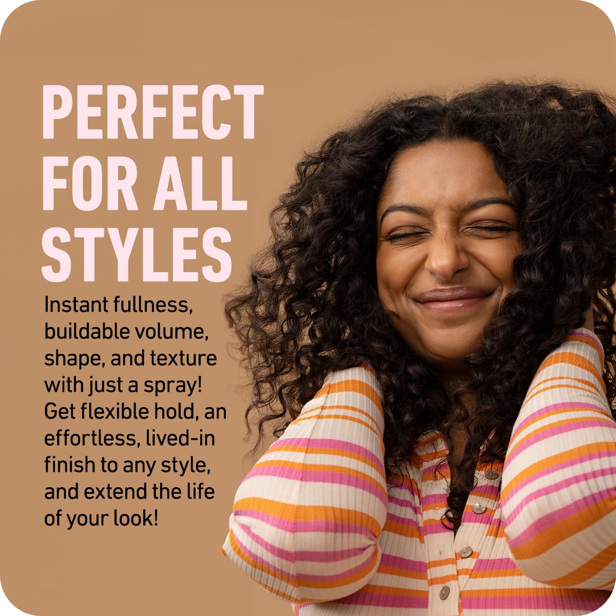 Boldify Dry Texture Spray - Volumizing Hairspray for Fine Hair, 7 oz - Stylist Recommended Hair Product for Men & Women